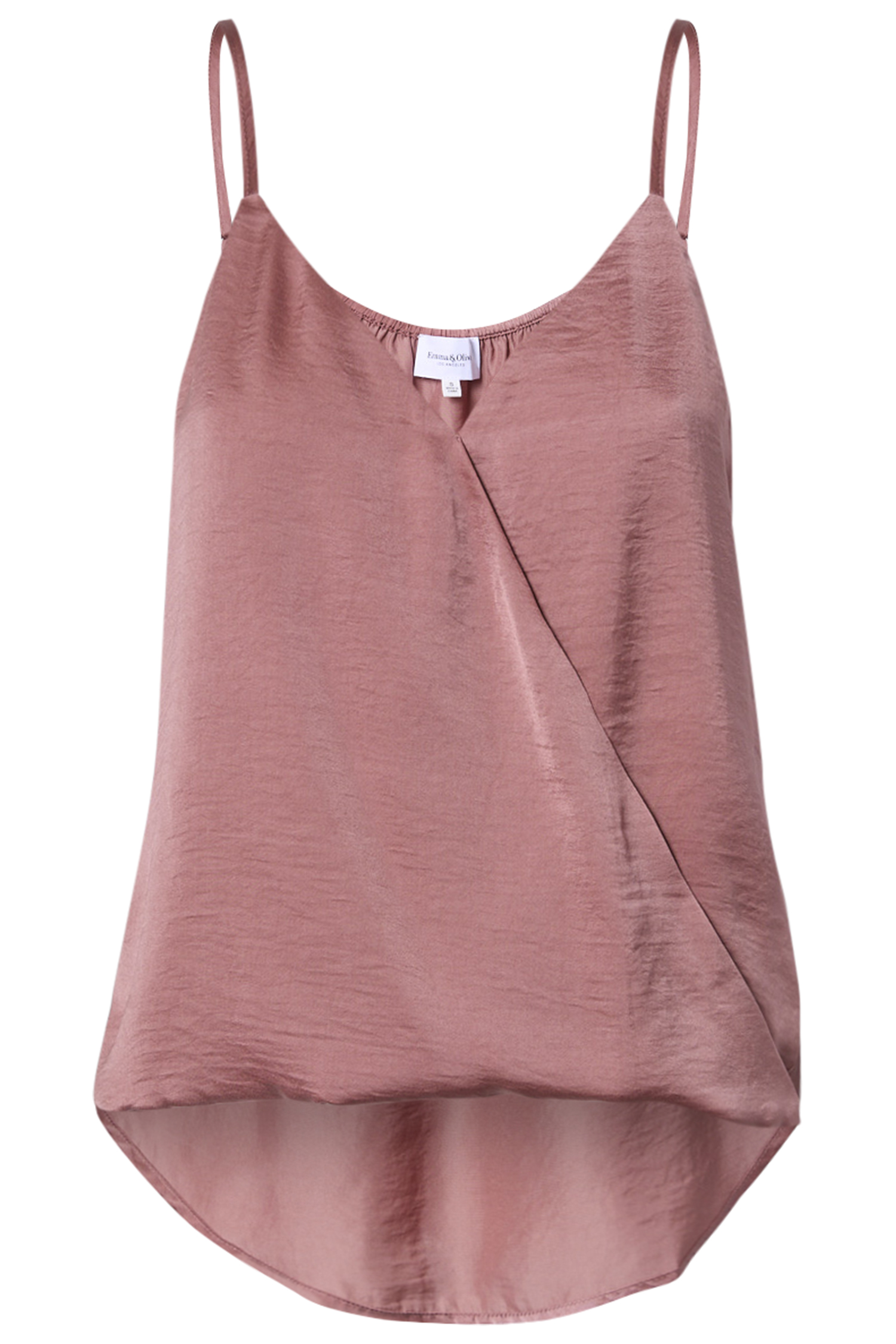 Sleeveless Surplice Top