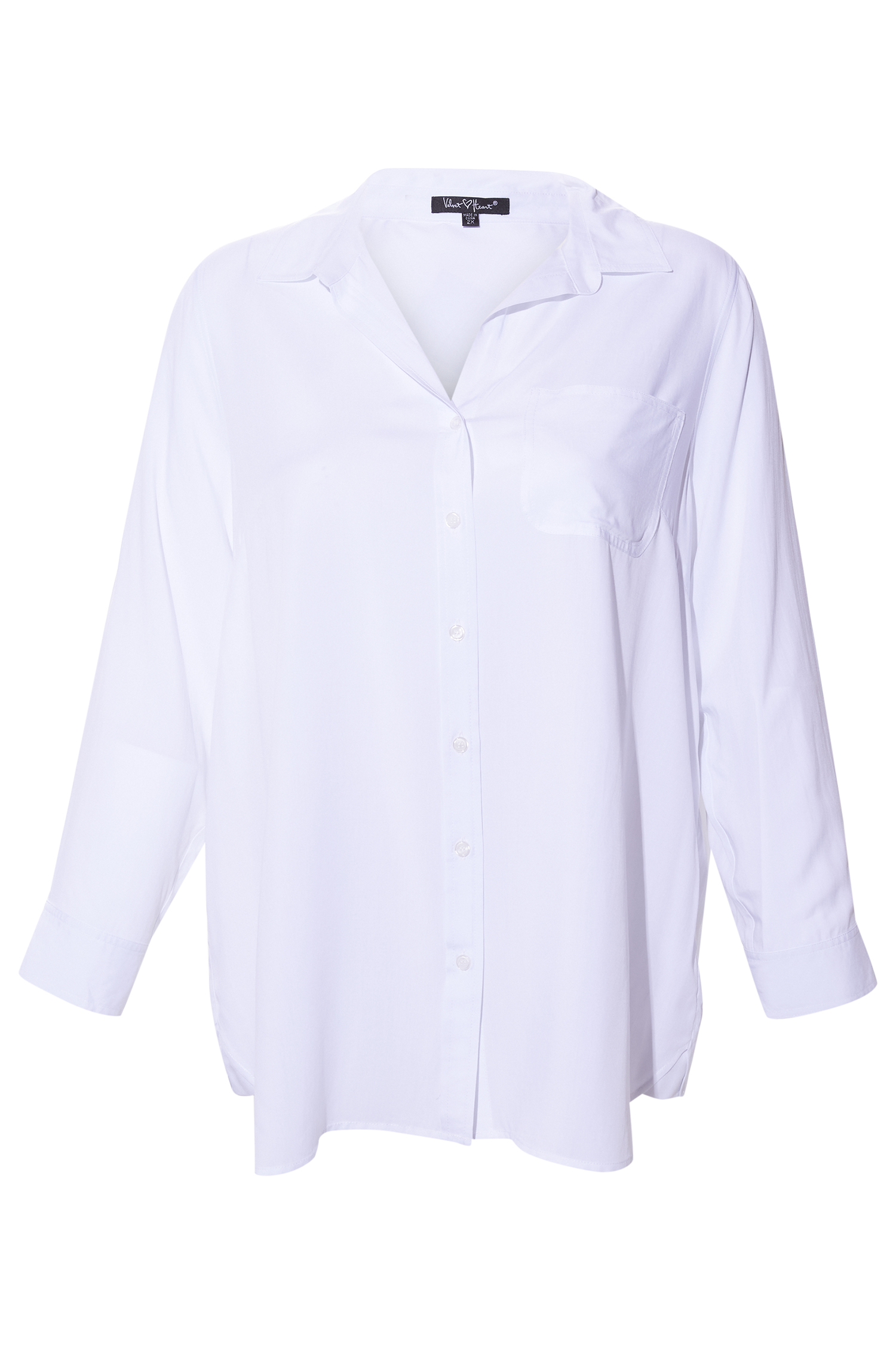 Velvet Heart Button Up Shirt