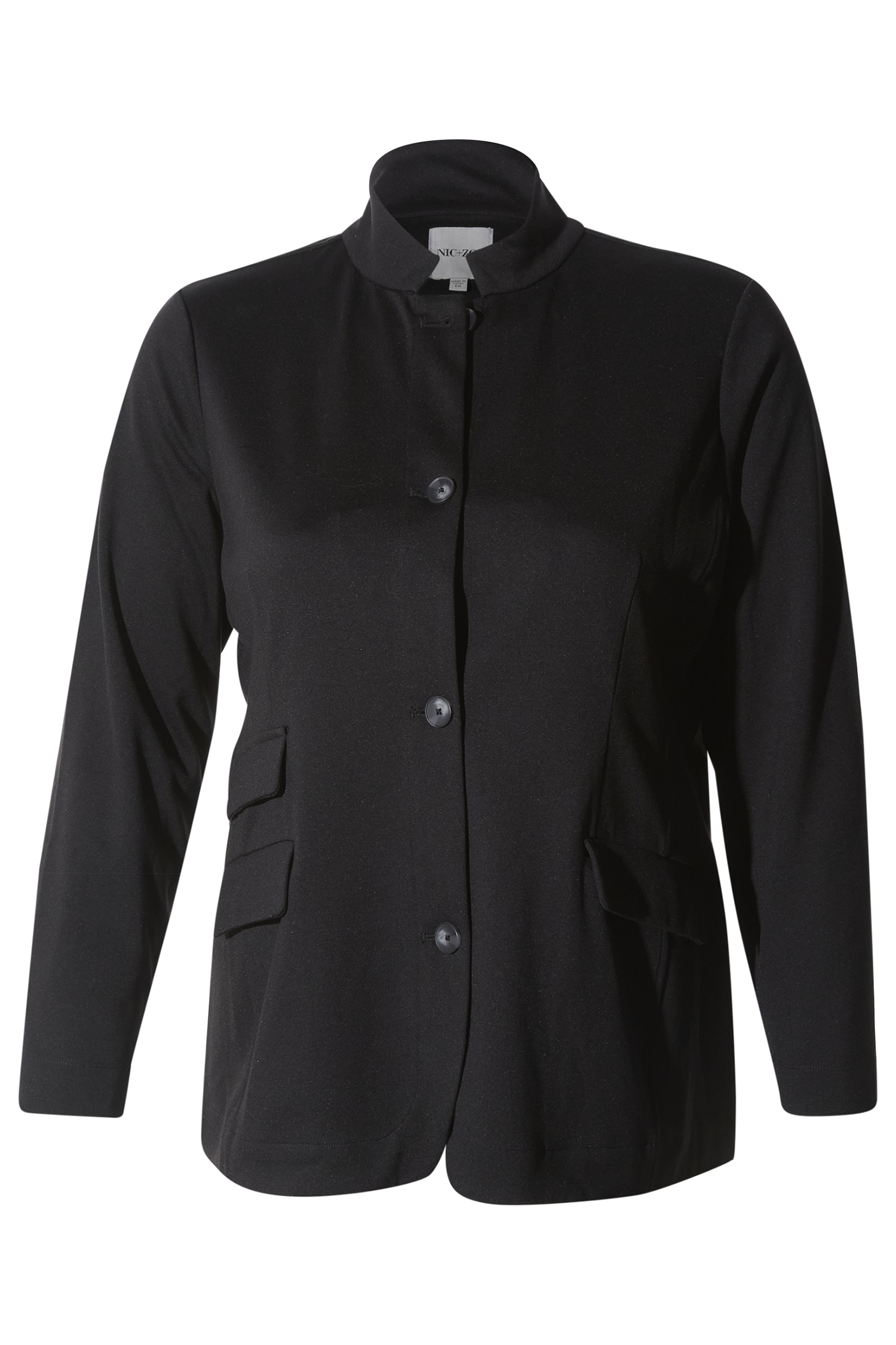 NIC+ZOE Drapey Ponte Blazer