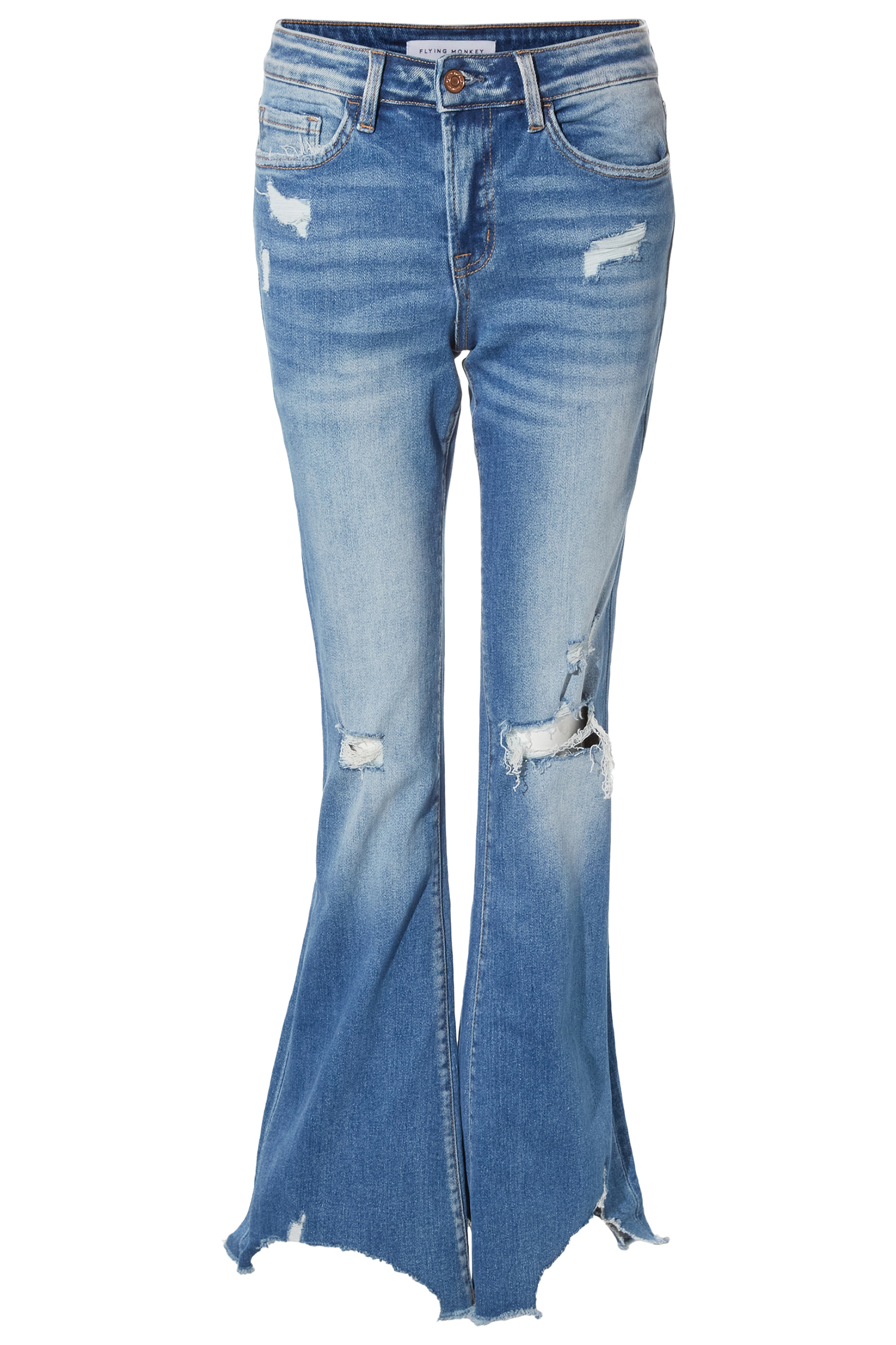 Flare Hem Detail Jean