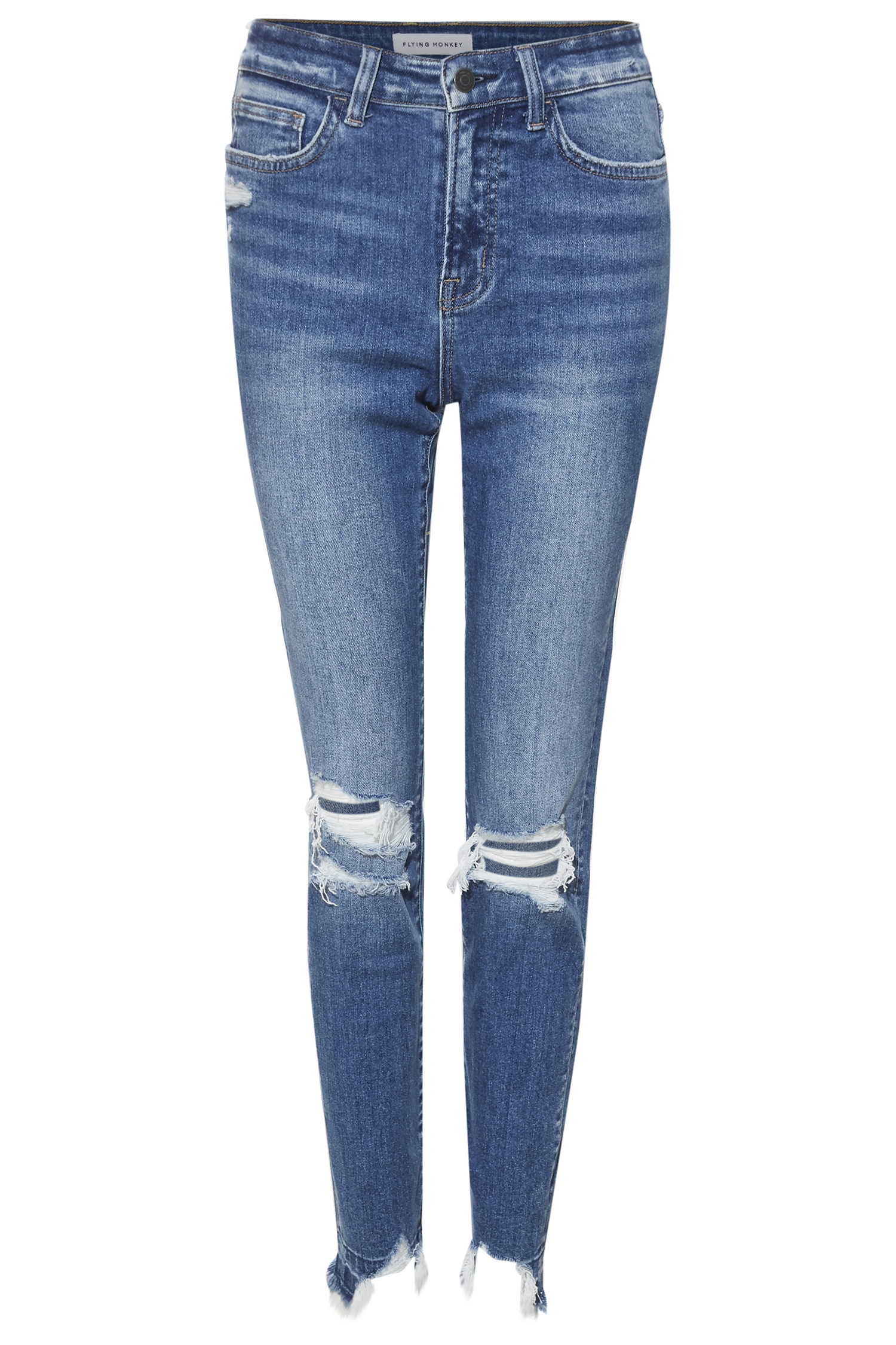 High Rise Ankle Denim