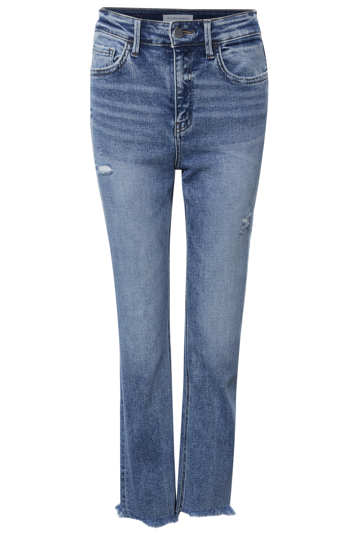 High Rise Slim Straight