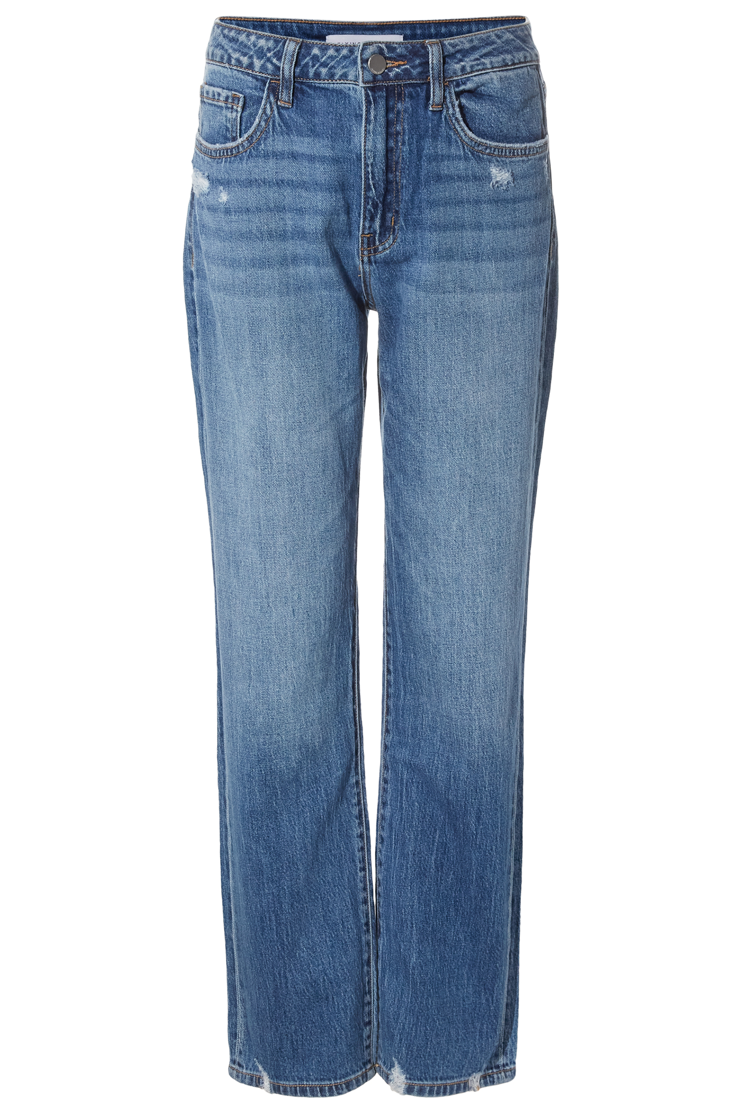 High Rise Relaxed Straight Jean