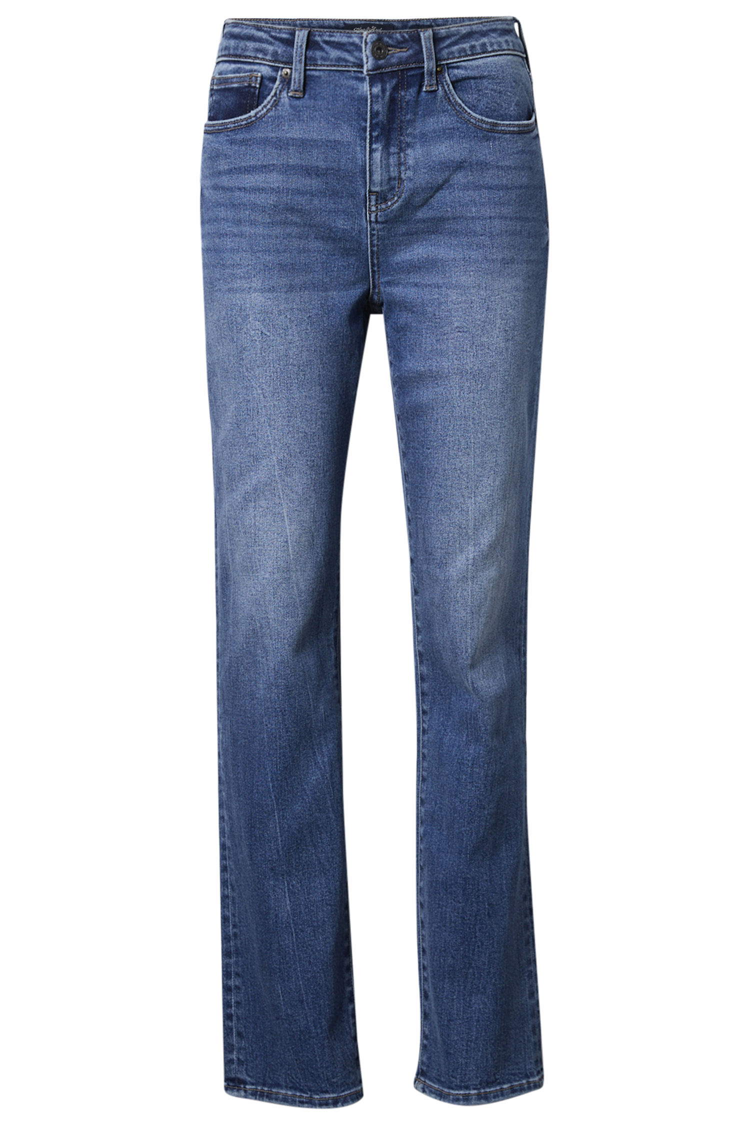 High Rise Straight Leg Jean