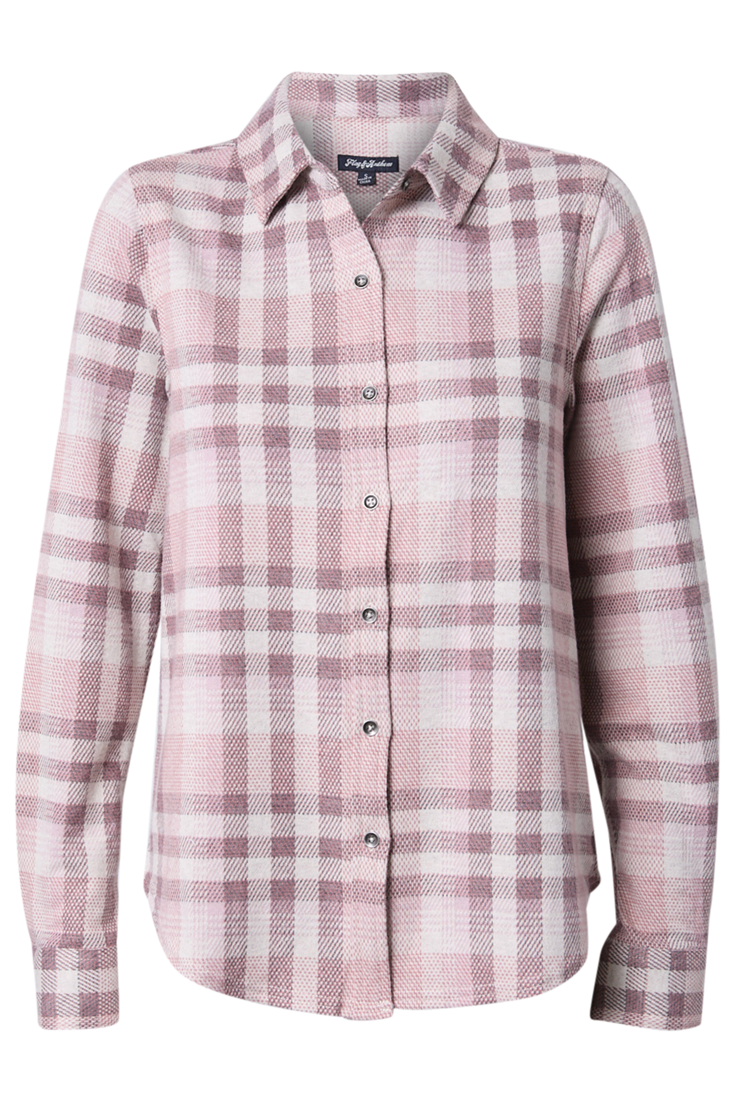 Collared Flannel Knit Shirt