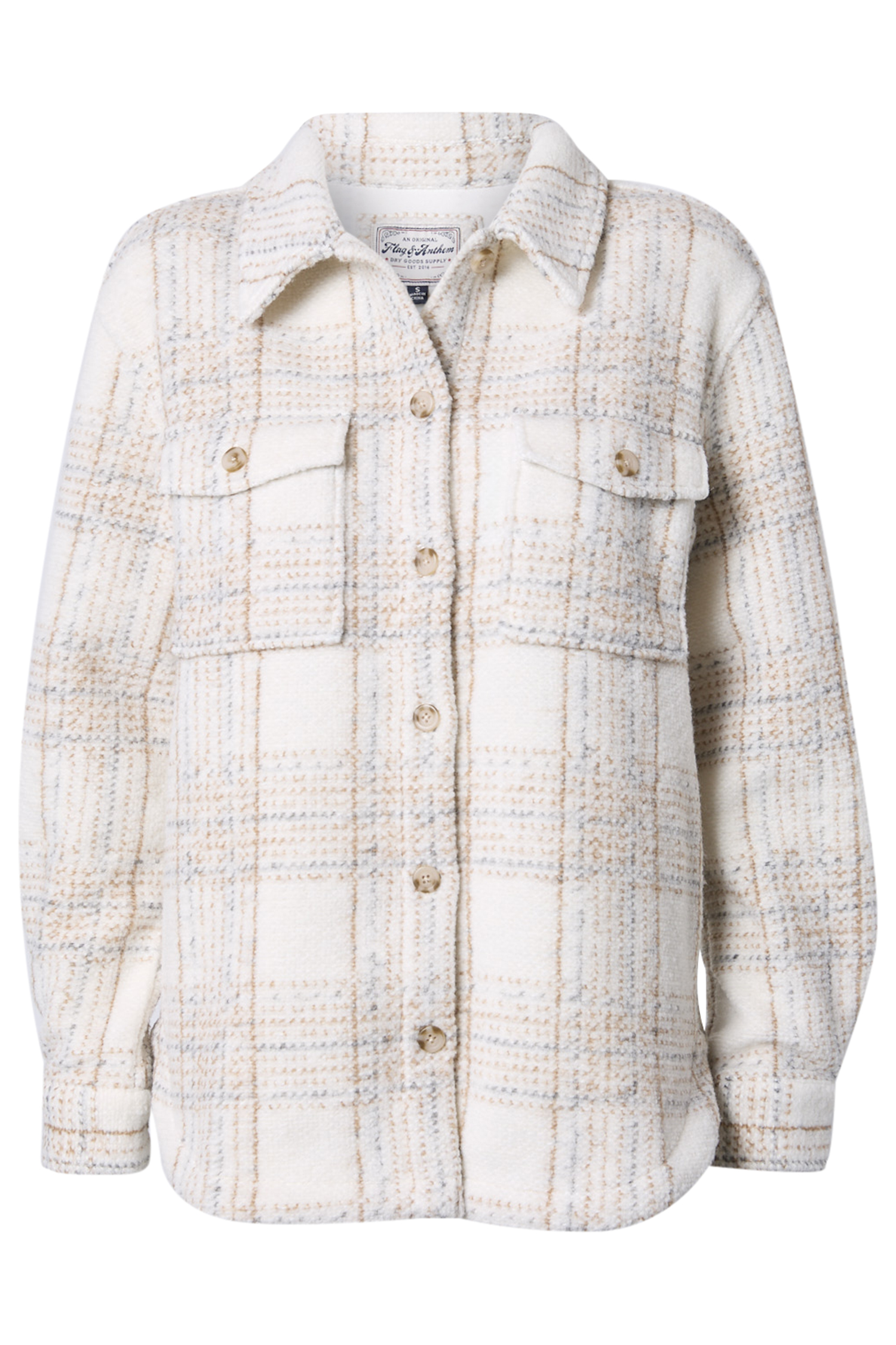 Plaid Knit Shacket