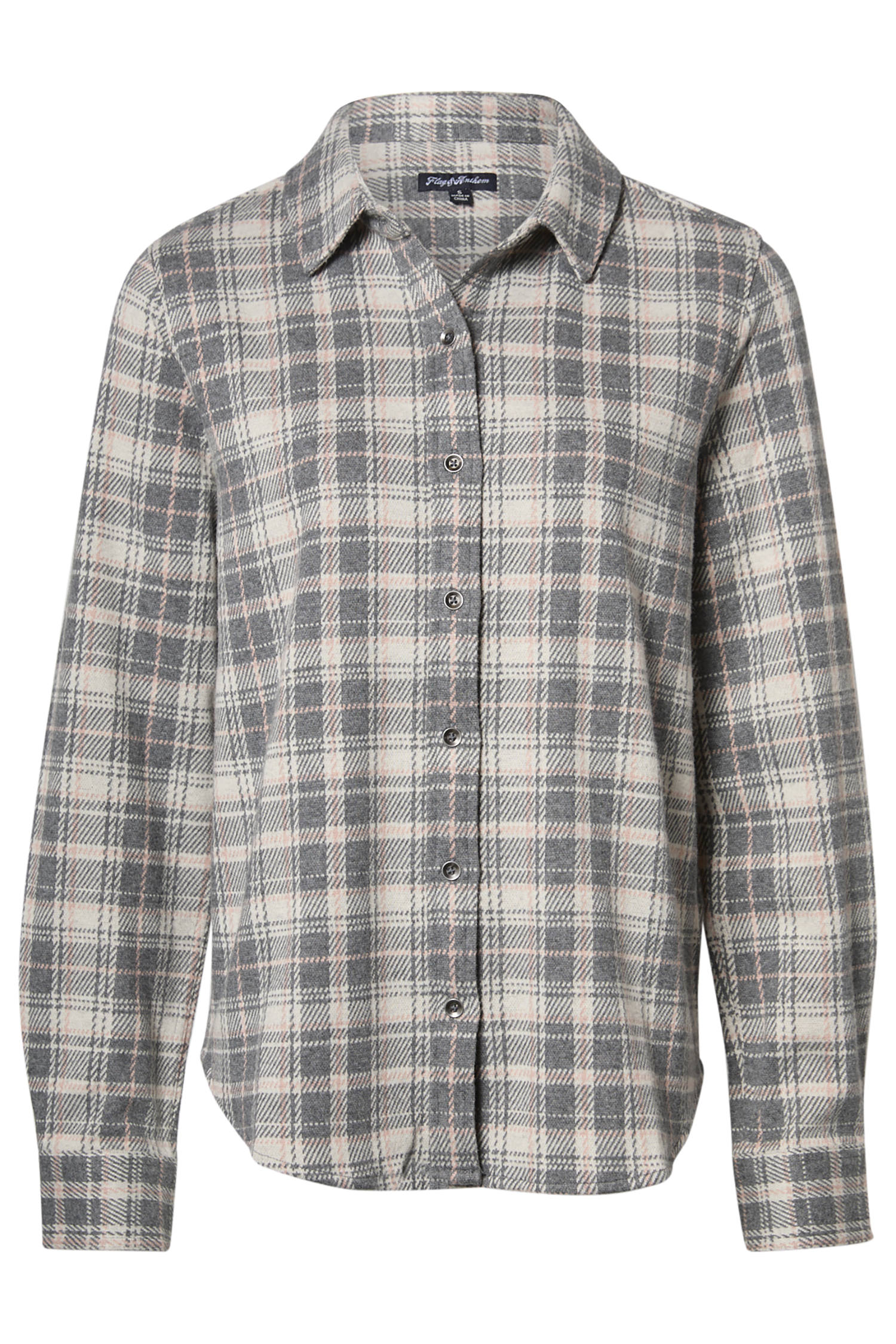 Longe Sleeve Plaid Shirt