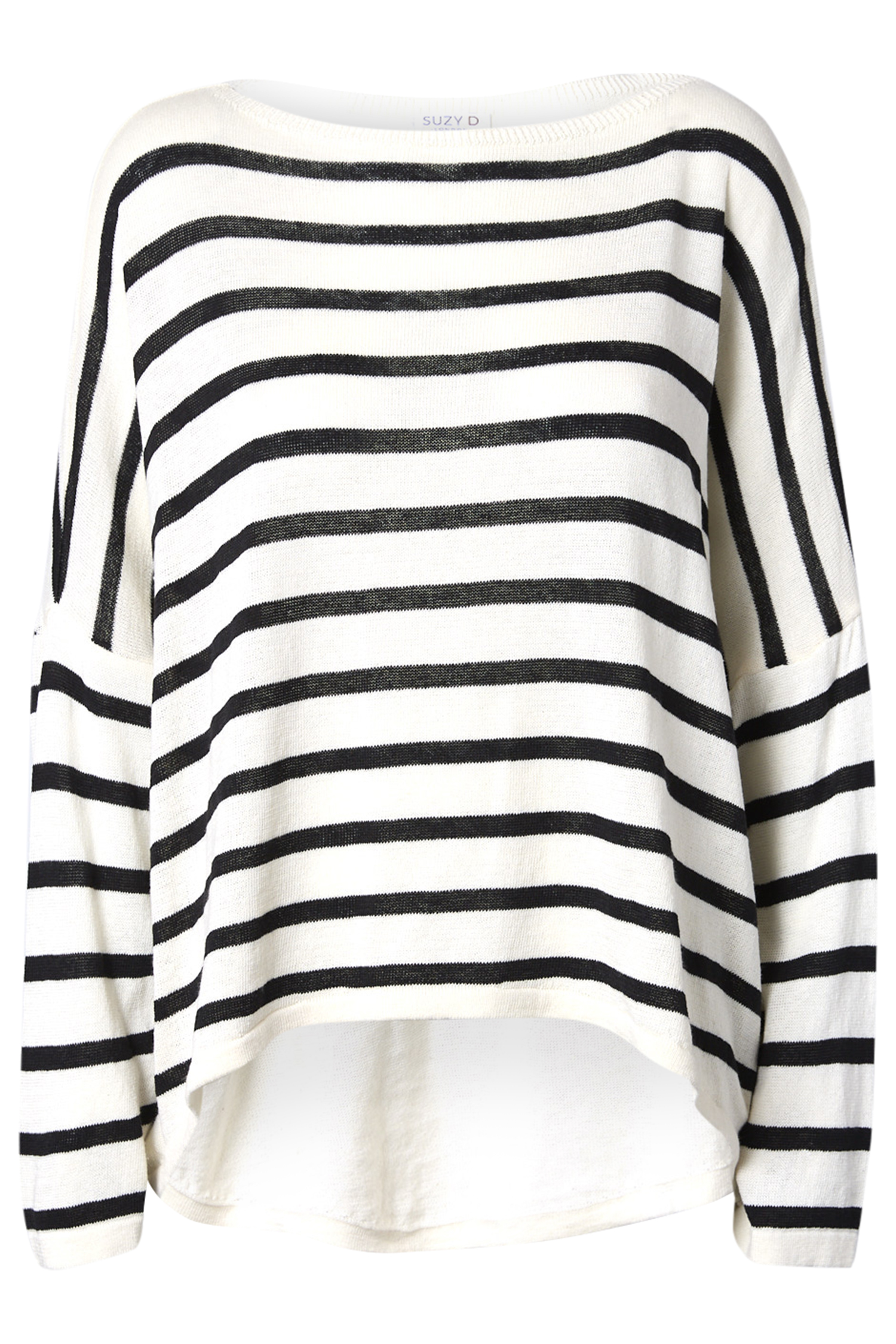 Round Neck Striped Knit