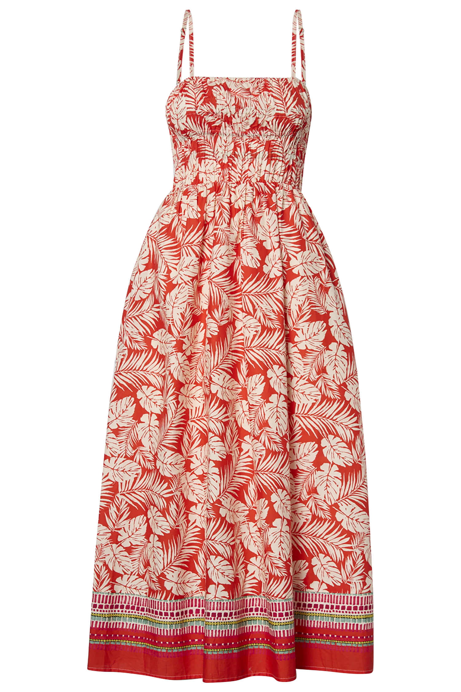 Printed Midi Dress