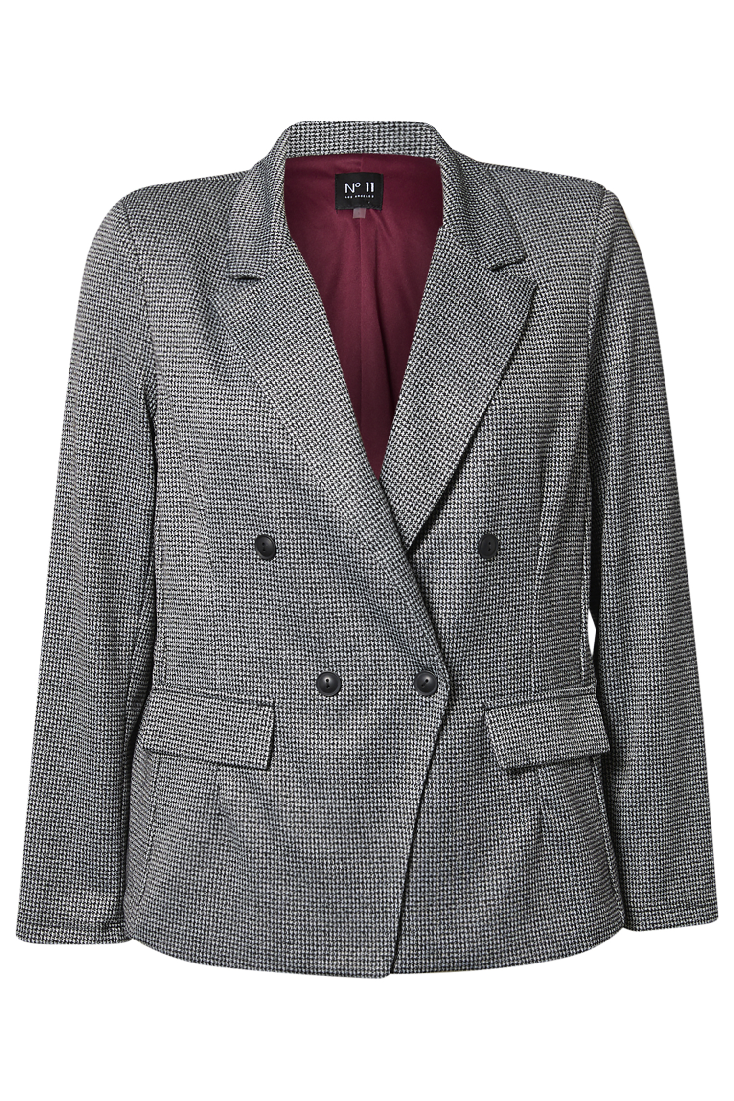 Double Breasted Fitted Blazer
