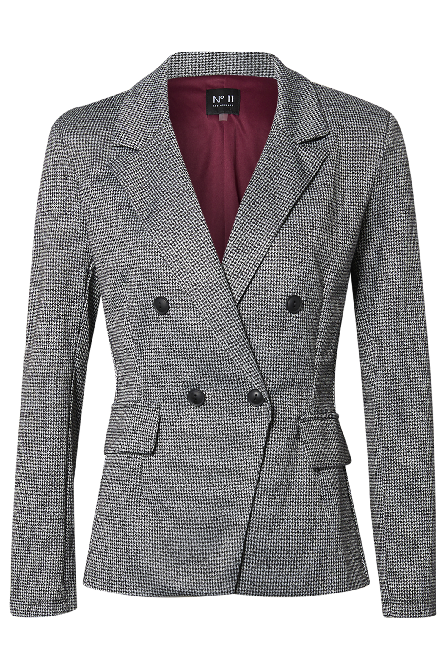 Double Breasted Fitted Blazer