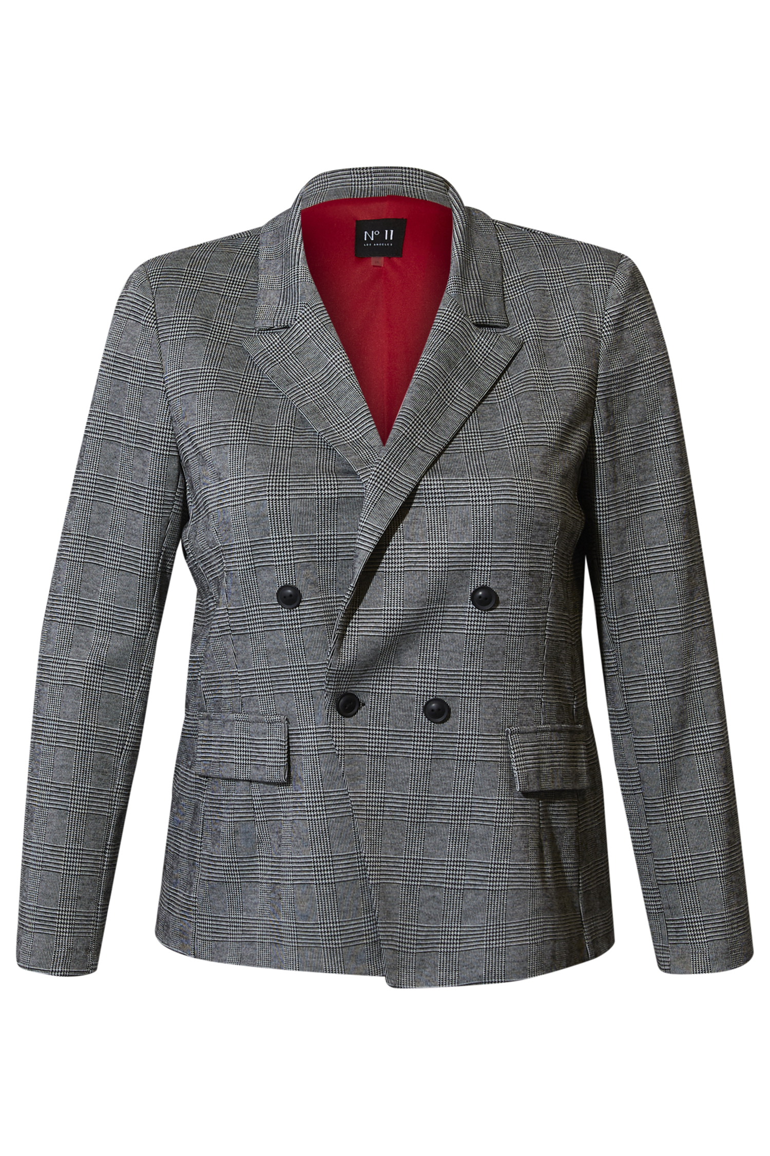 Double Breasted Fitted Blazer
