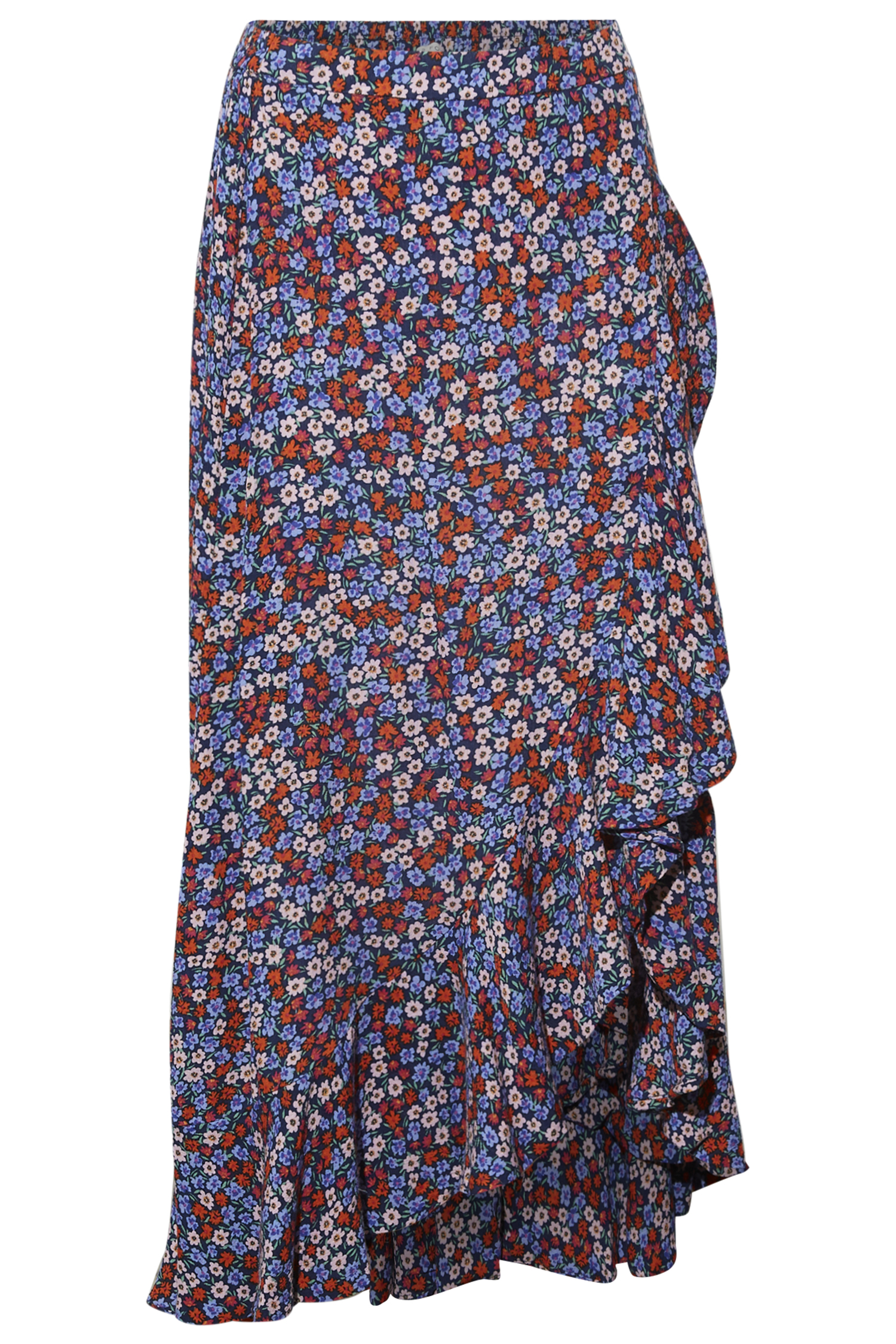 Floral Midi Skirt