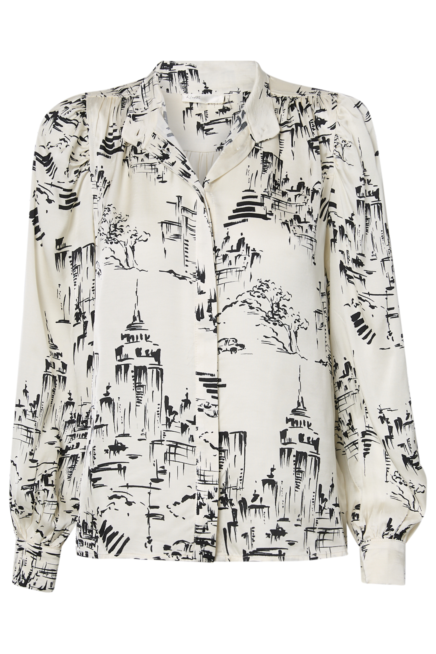 Landscape Graphic Blouse