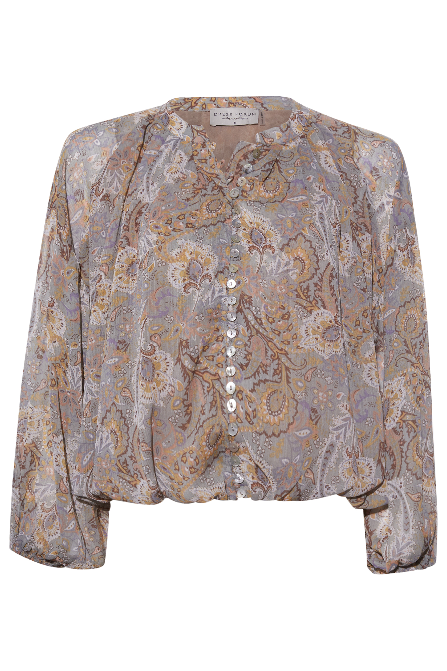 Paisley Long Sleeve Top