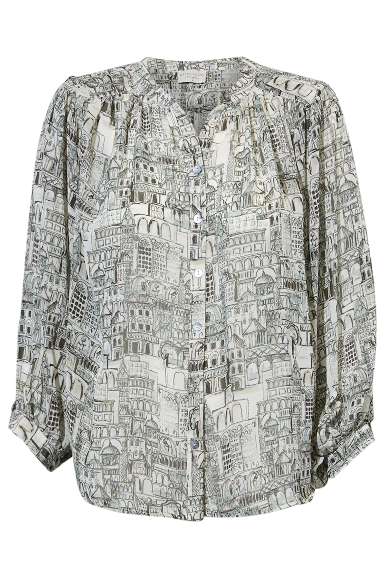 Coastal View Flowy Blouse