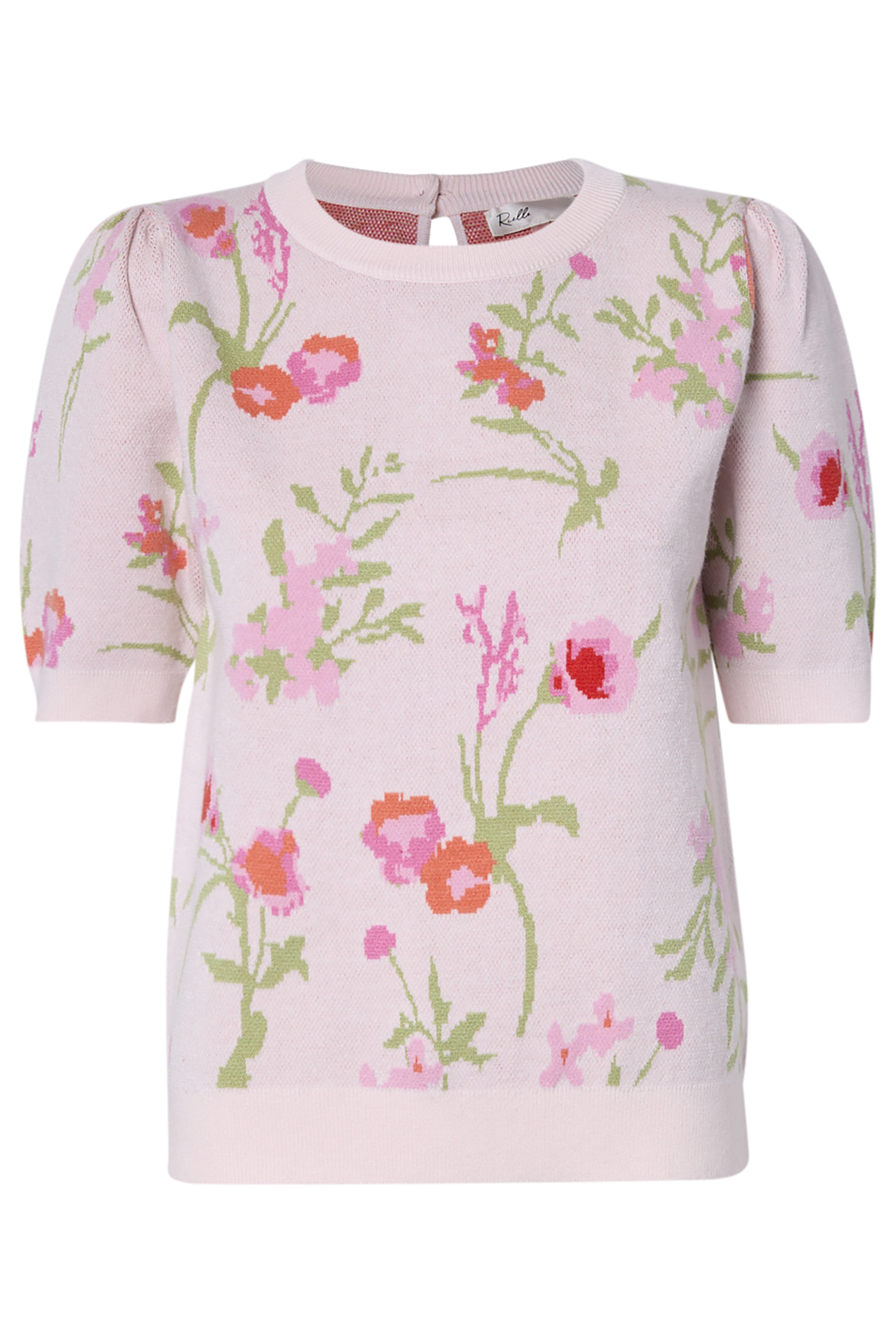Floral Jacquard Knit Sweater