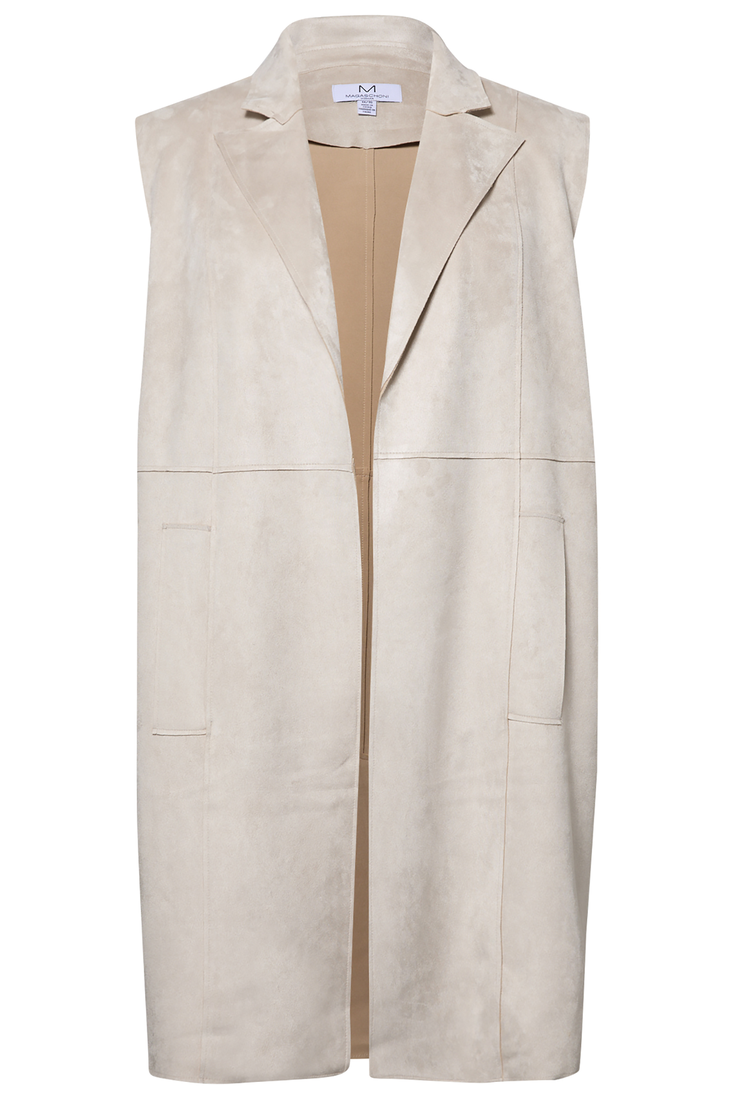 Faux Suede Vest