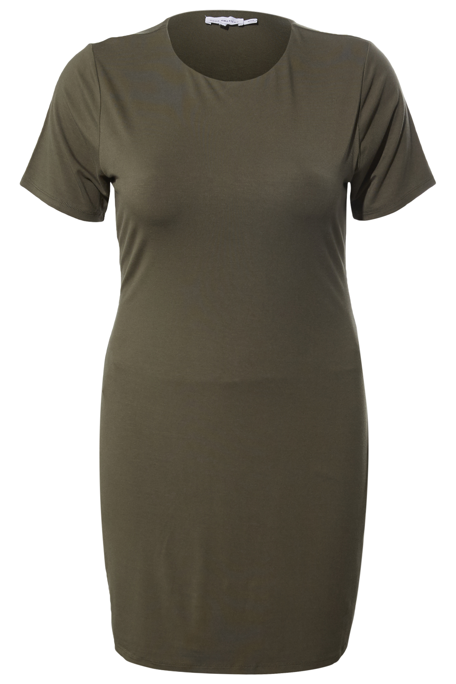 Good American Short Sleeve Mini Dress