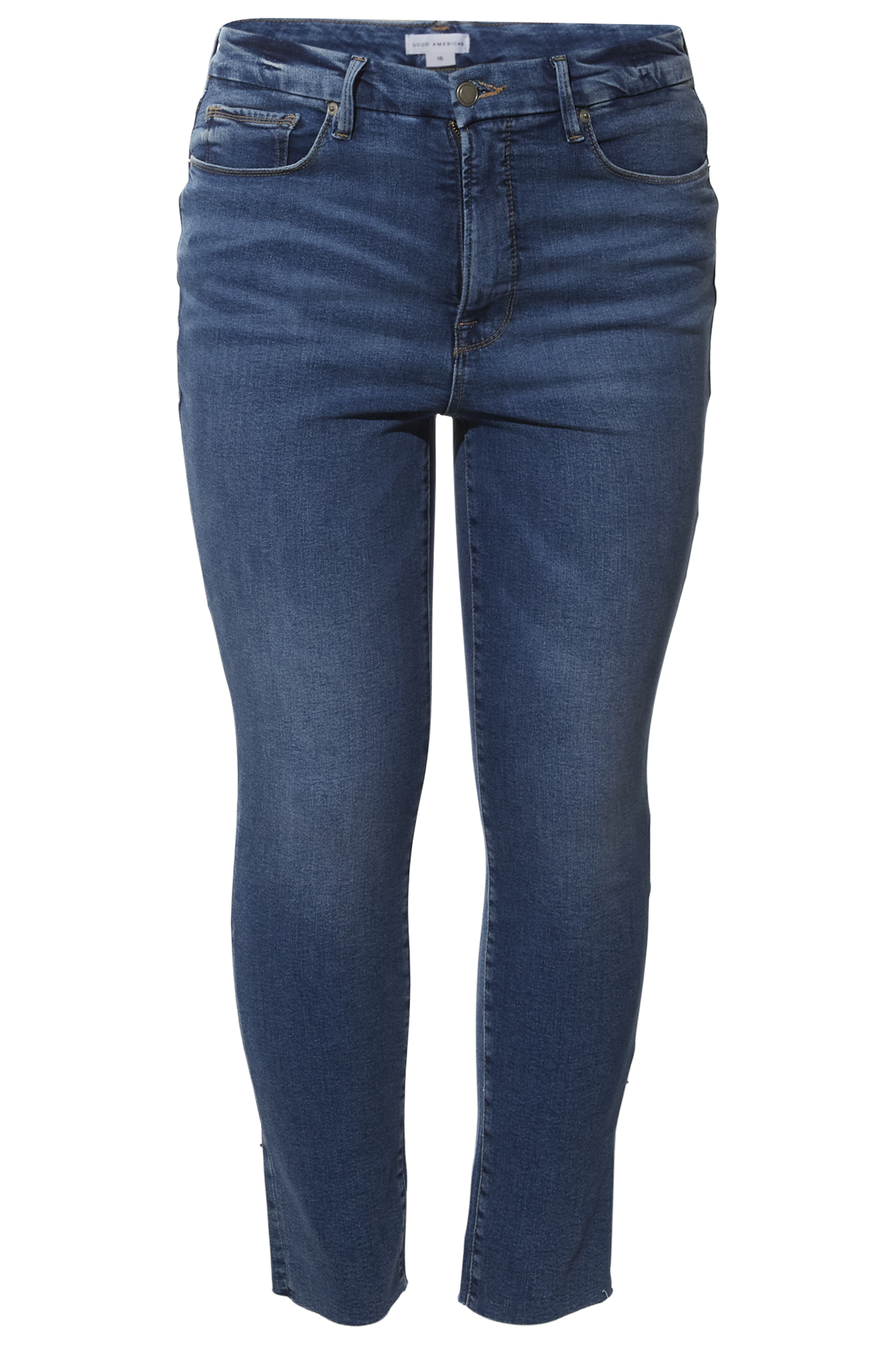 Good American Cigarette Raw Edge Hem