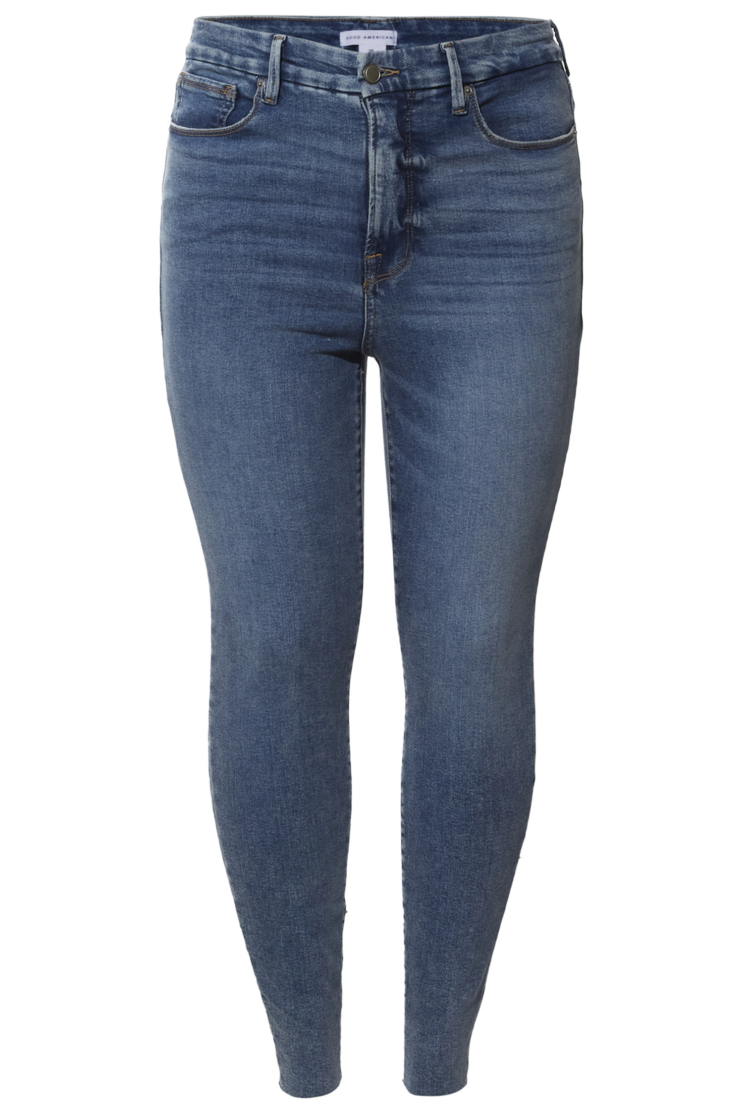 Good American High Rise Ankle Denim
