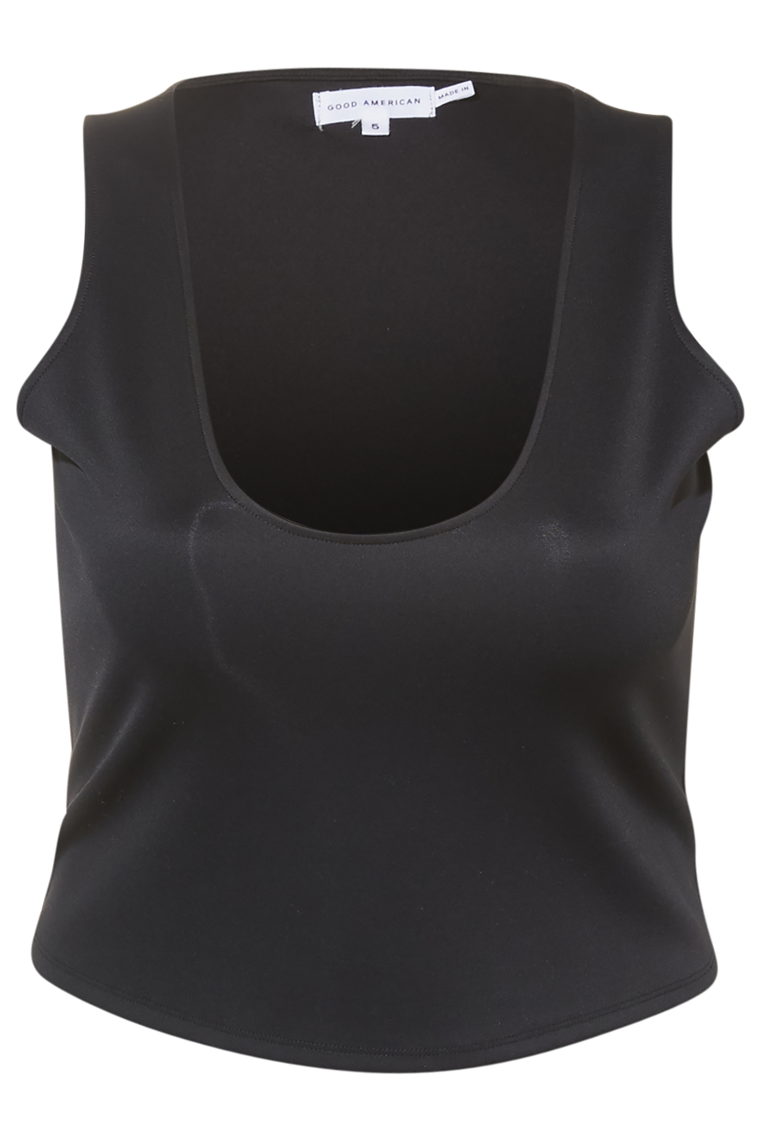 Good American Scoop Neck Tank