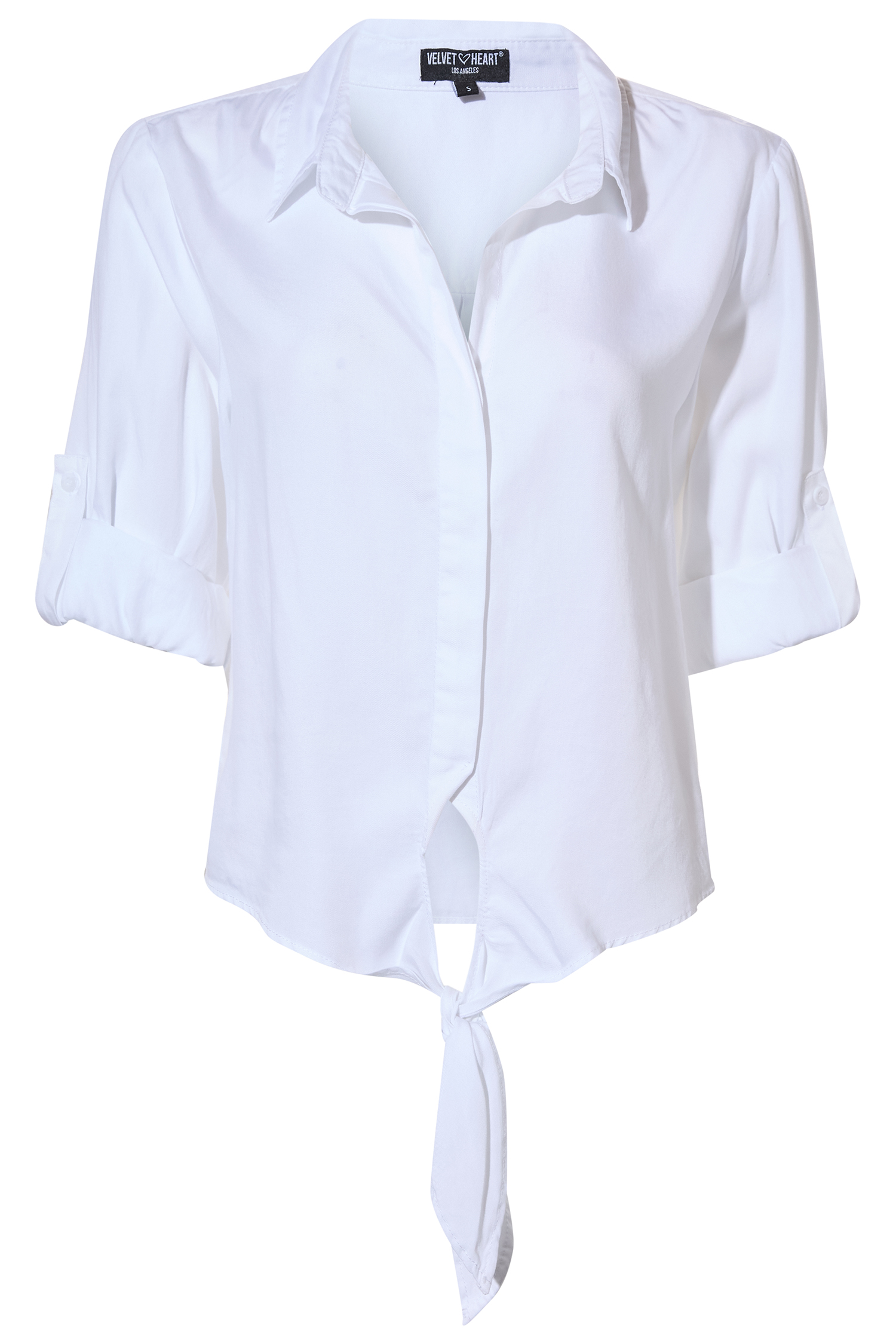 Tie Front Button Down