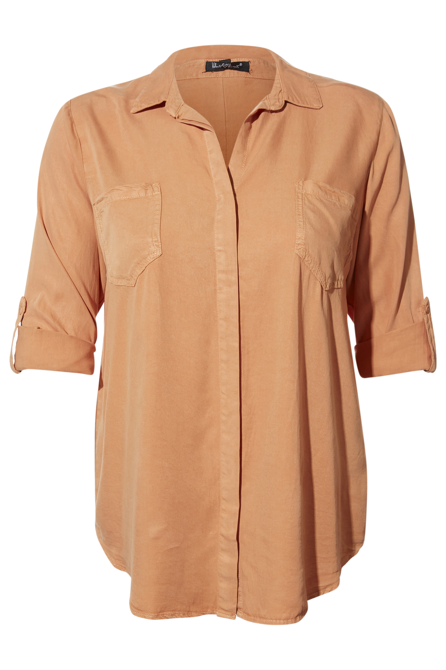 Velvet Heart Button Up