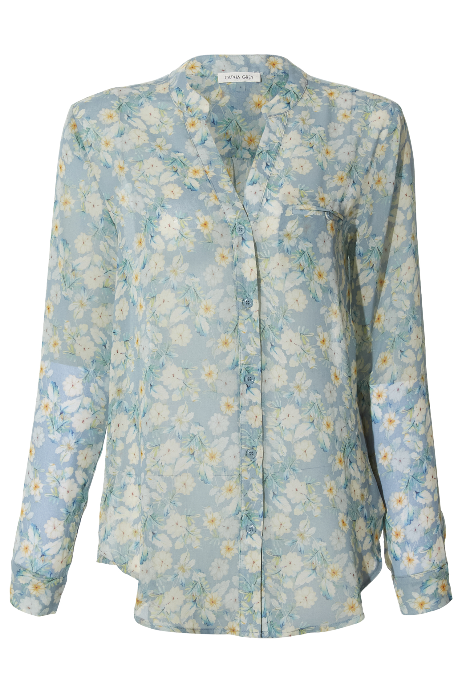Floral Button Down Blouse