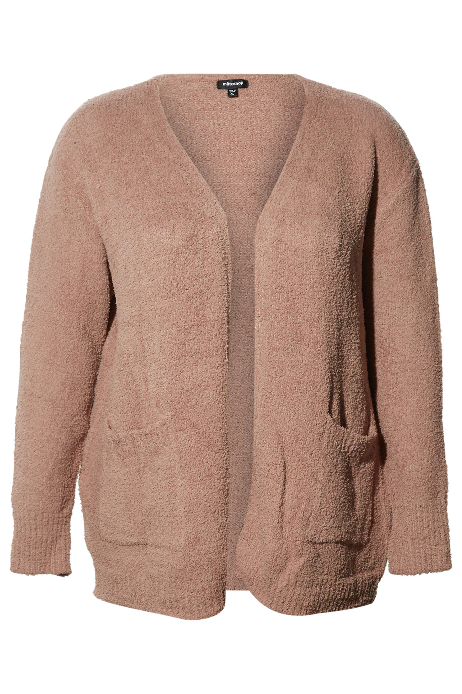 Teddy Open Front Cardigan