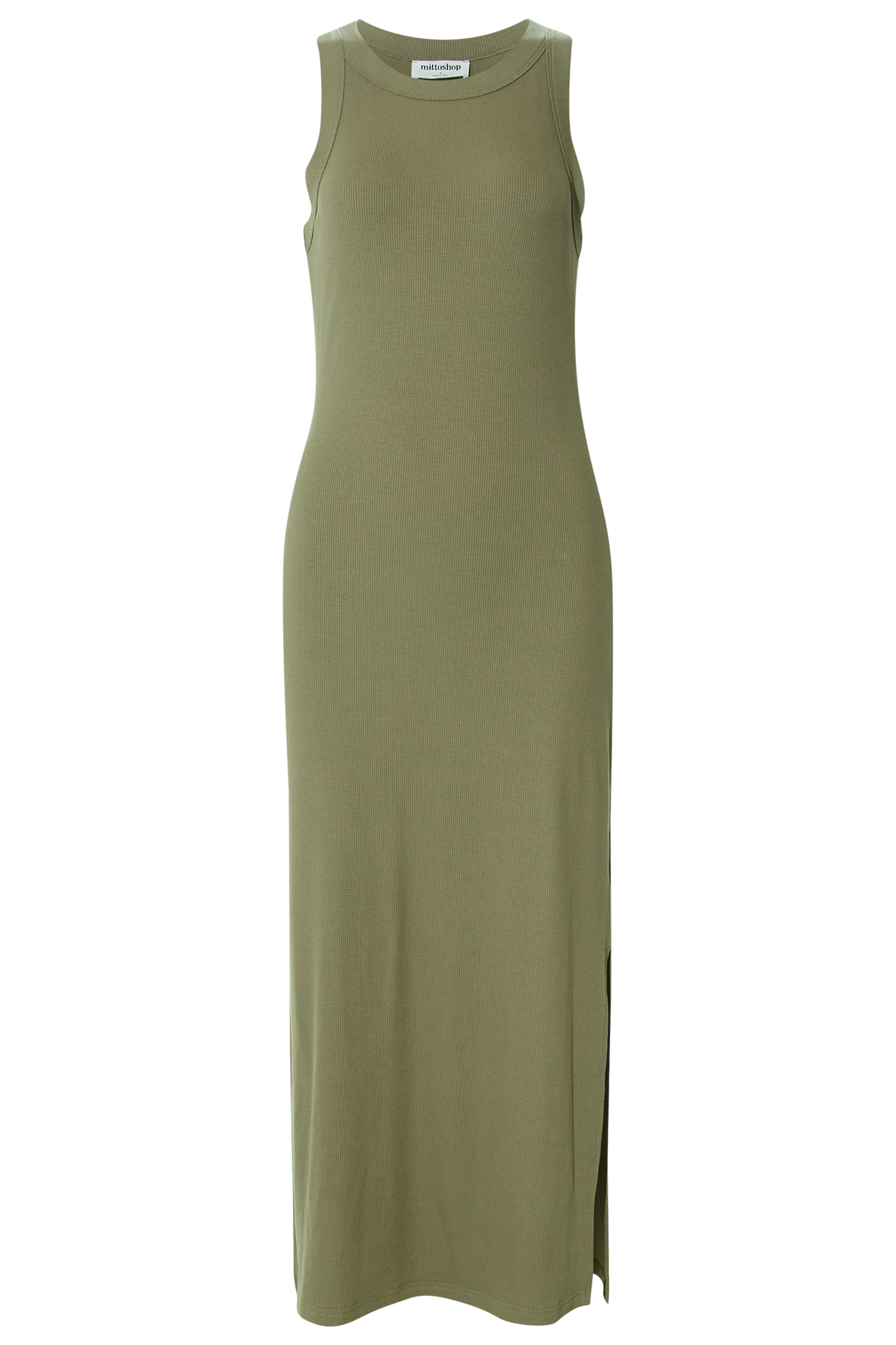 Rib Knit Tank Maxi Dress