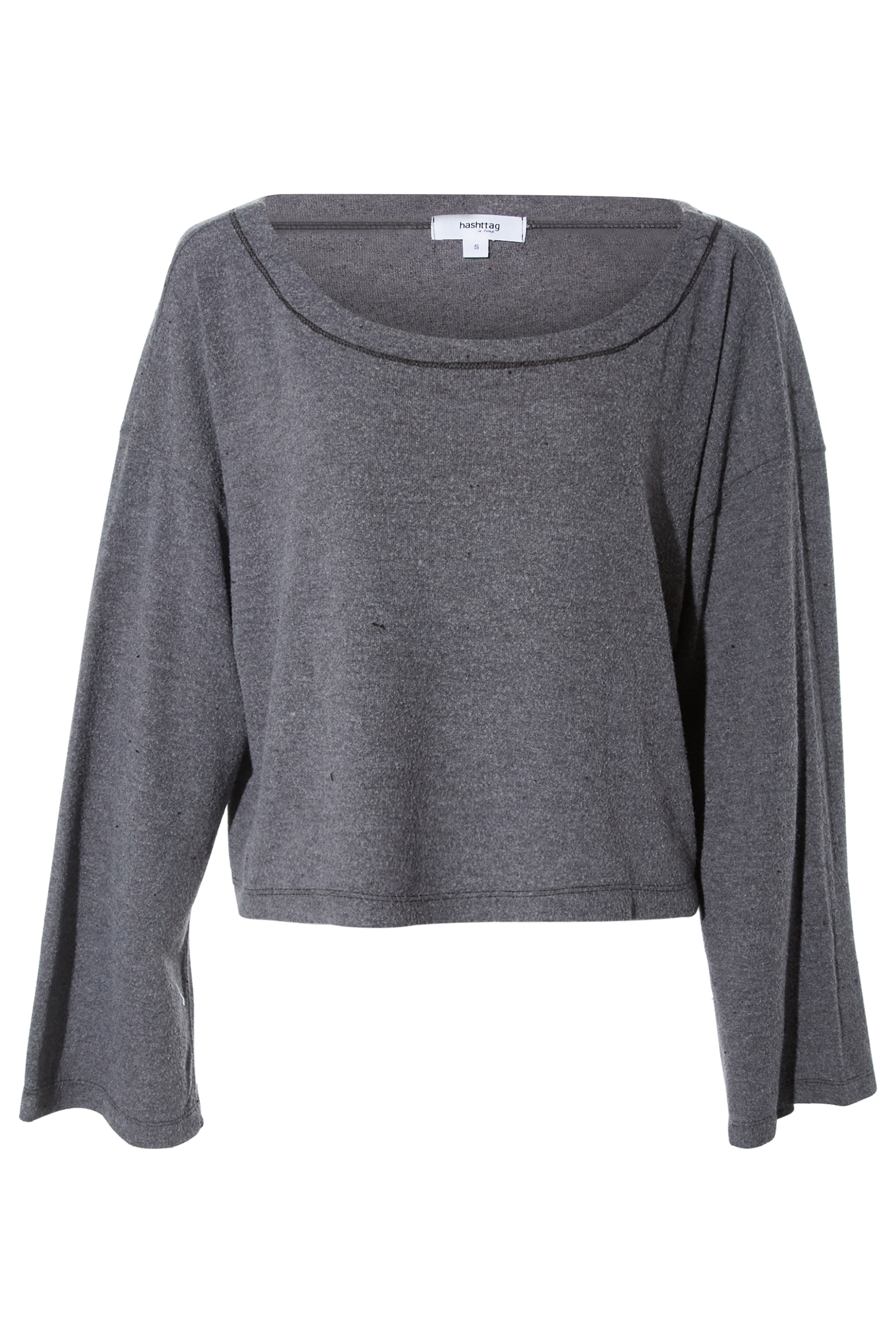 Cropped Long Sleeve Top