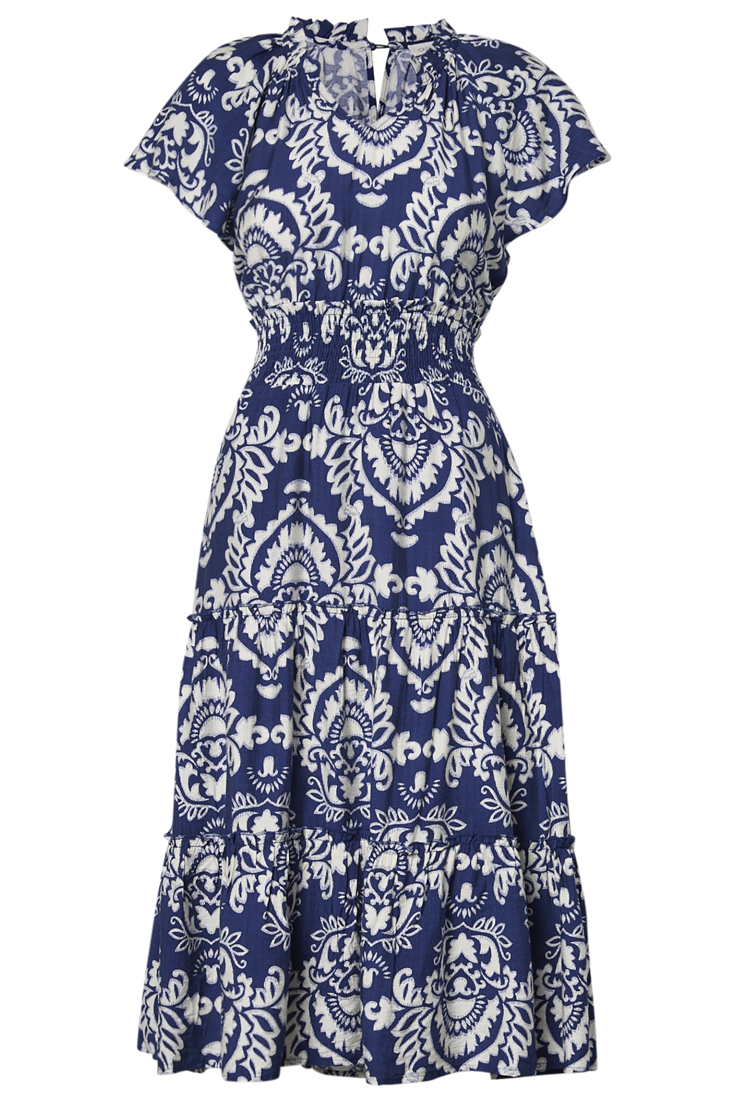 Abstract Print Dress