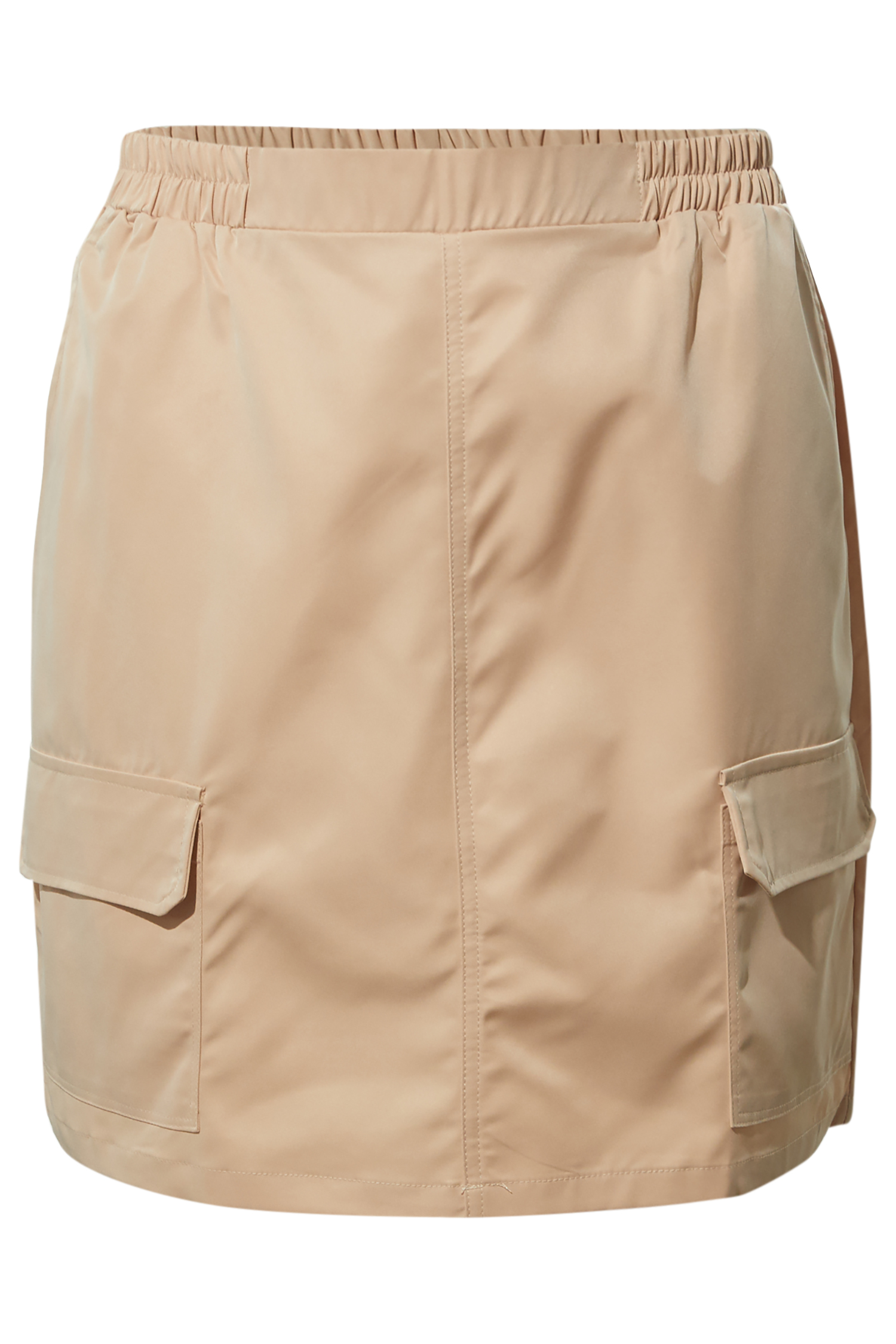 Cargo Pocket Nylon Skirt