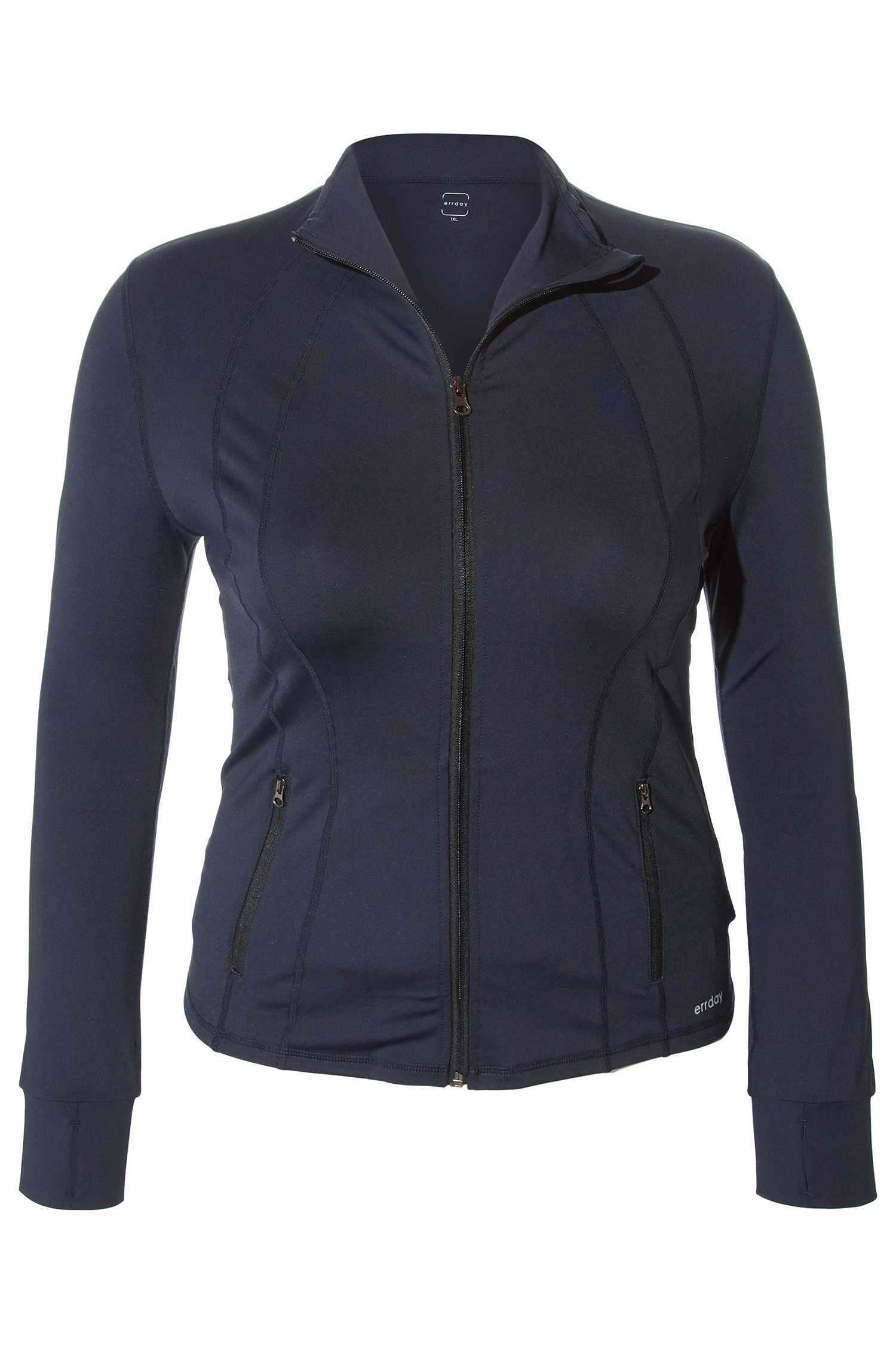 Fitted Zip Up Jacket