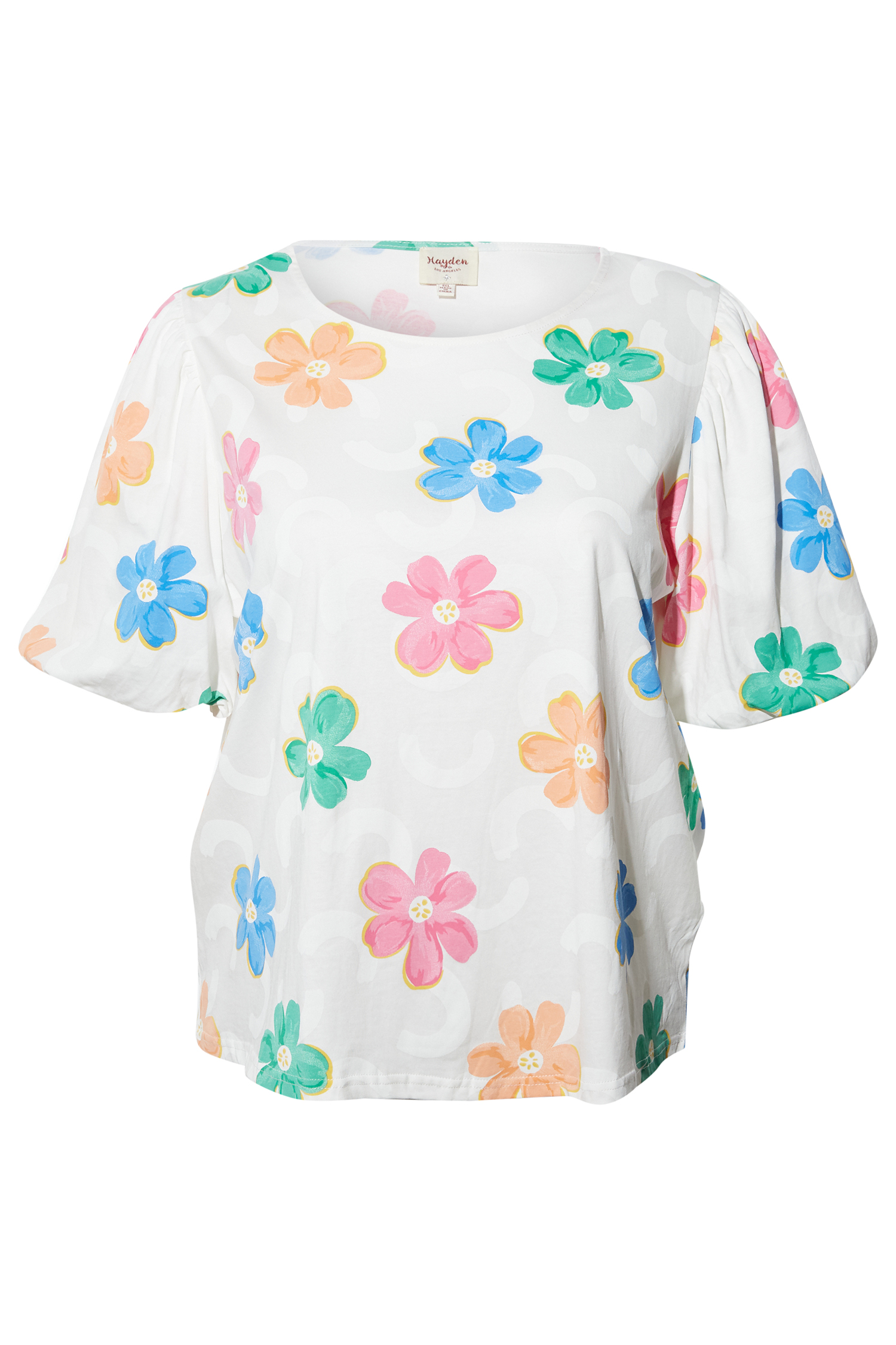 Puff Sleeve Daisy Shirt