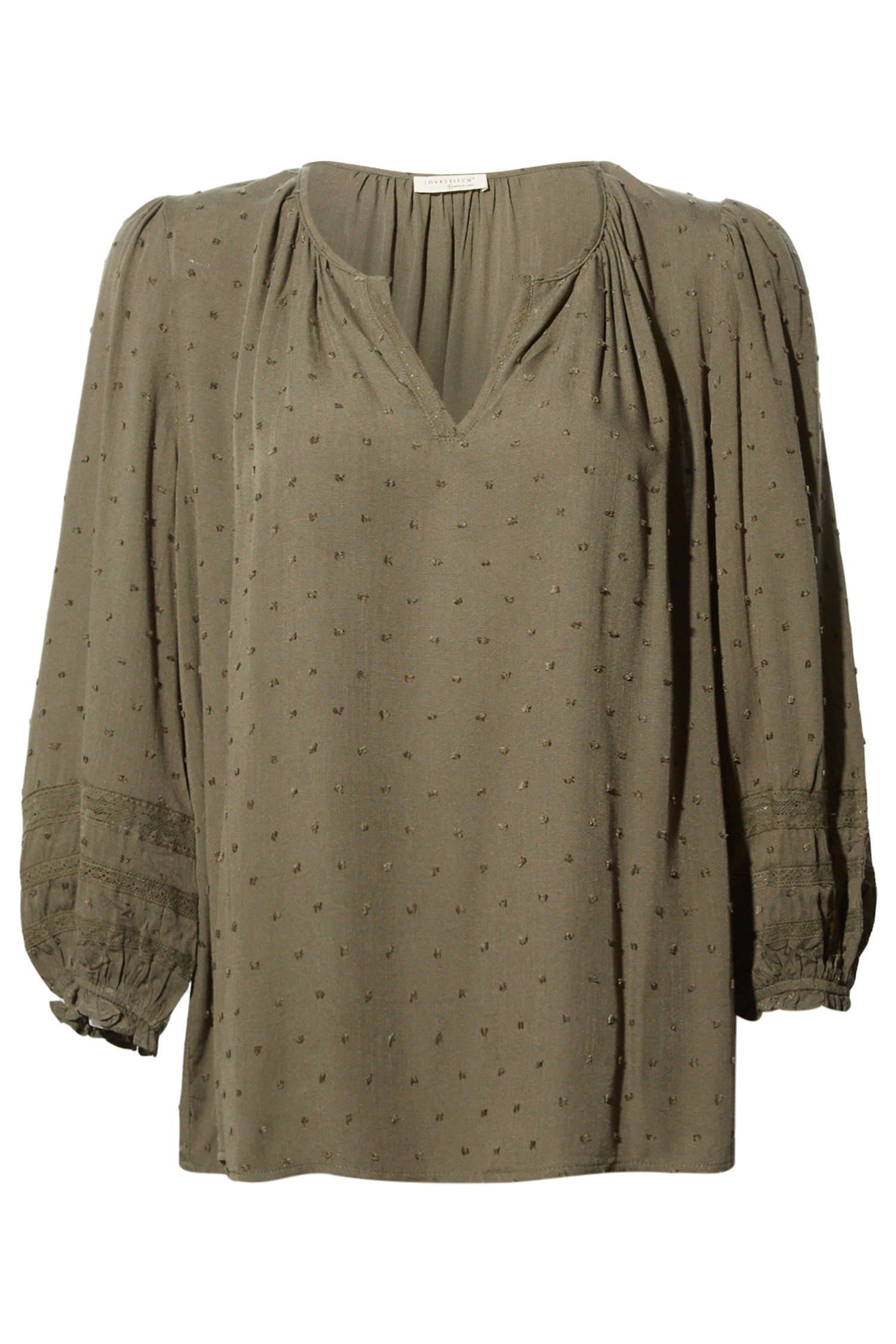 Swiss Dot Blouse