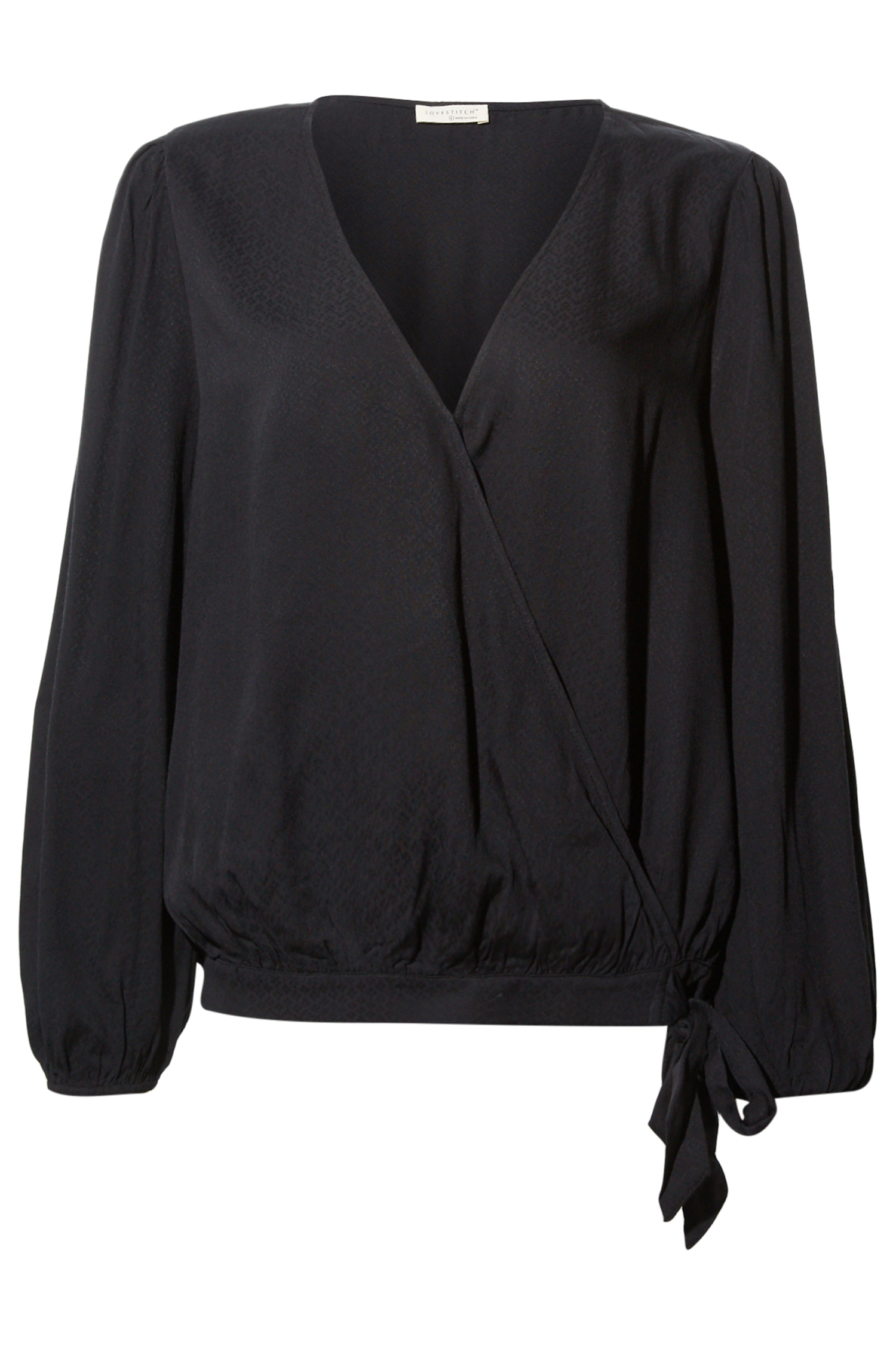 Faux Wrap Top