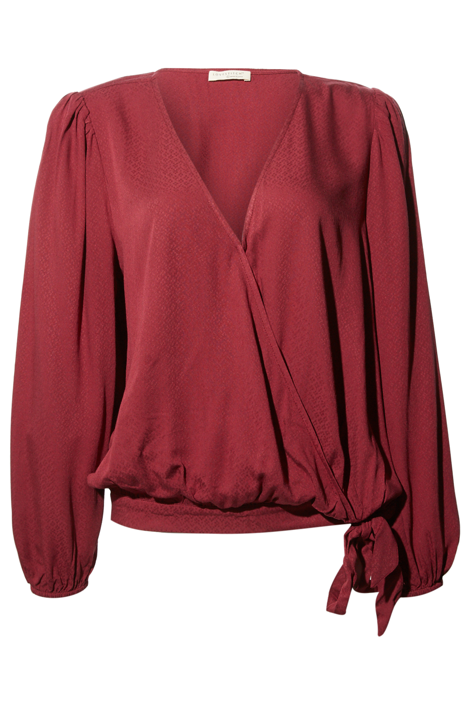 Faux Wrap Top