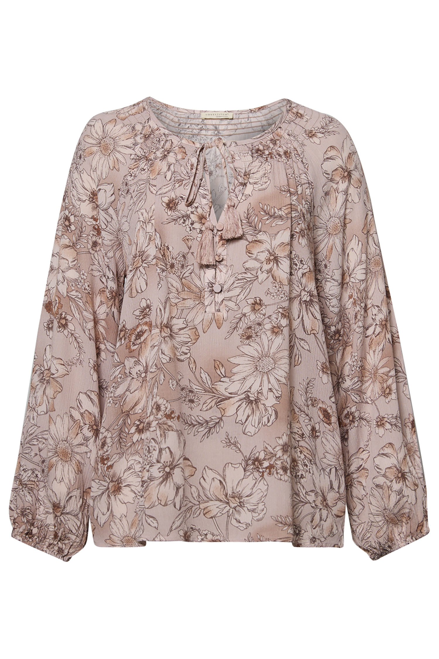 Floral Long Sleeve Blouse