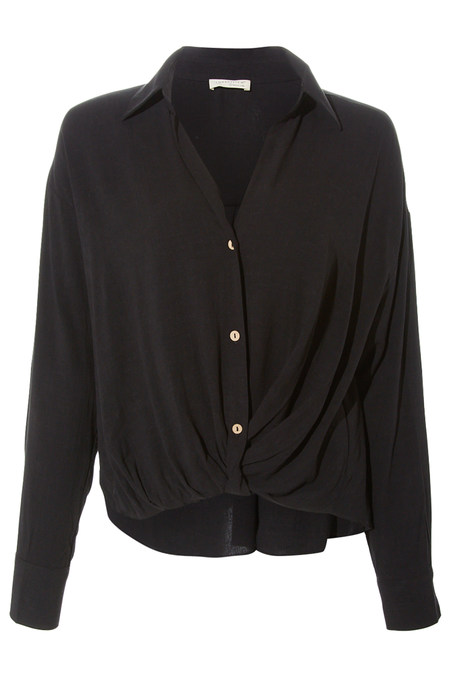 Twist Front Blouse