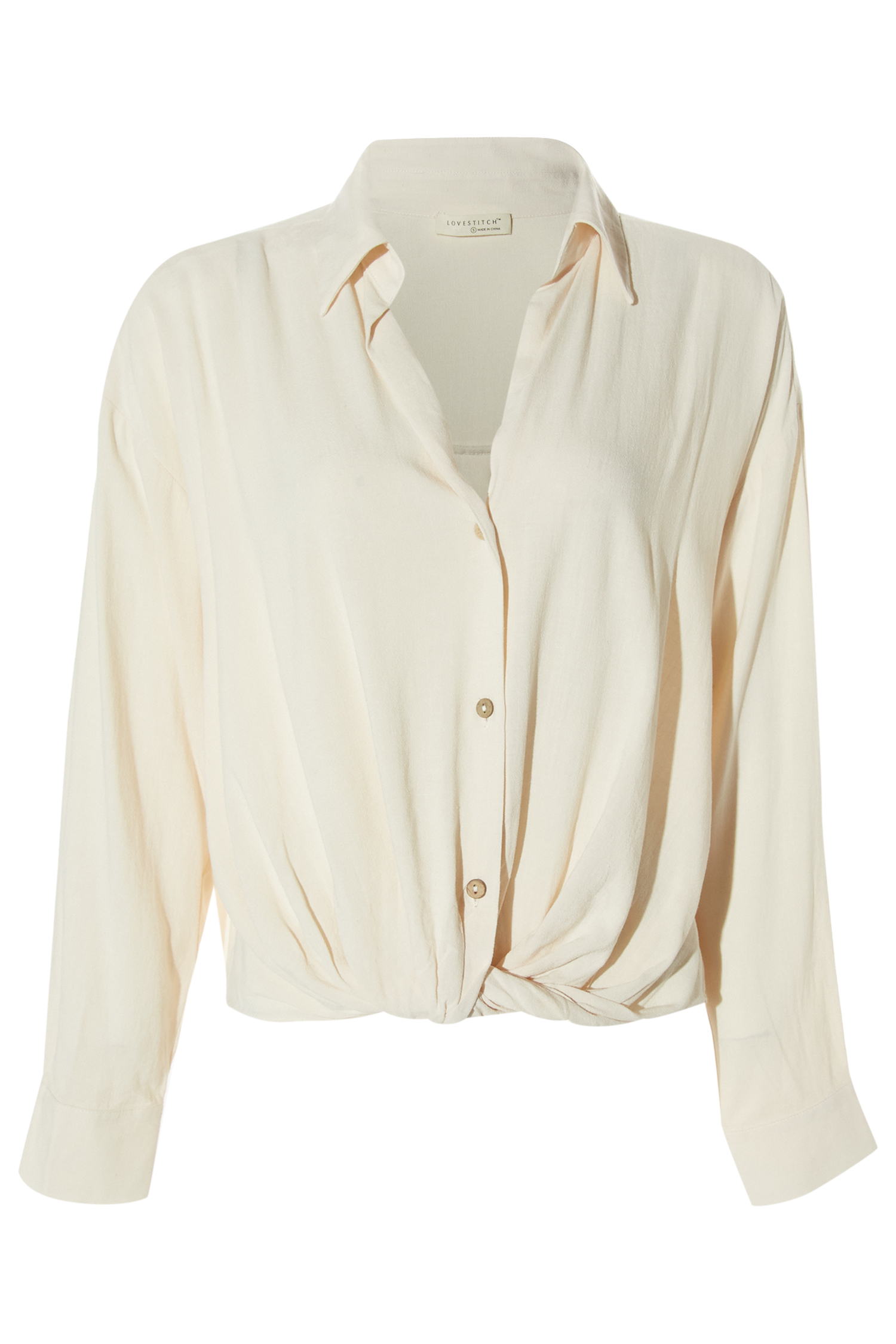 Twist Front Blouse