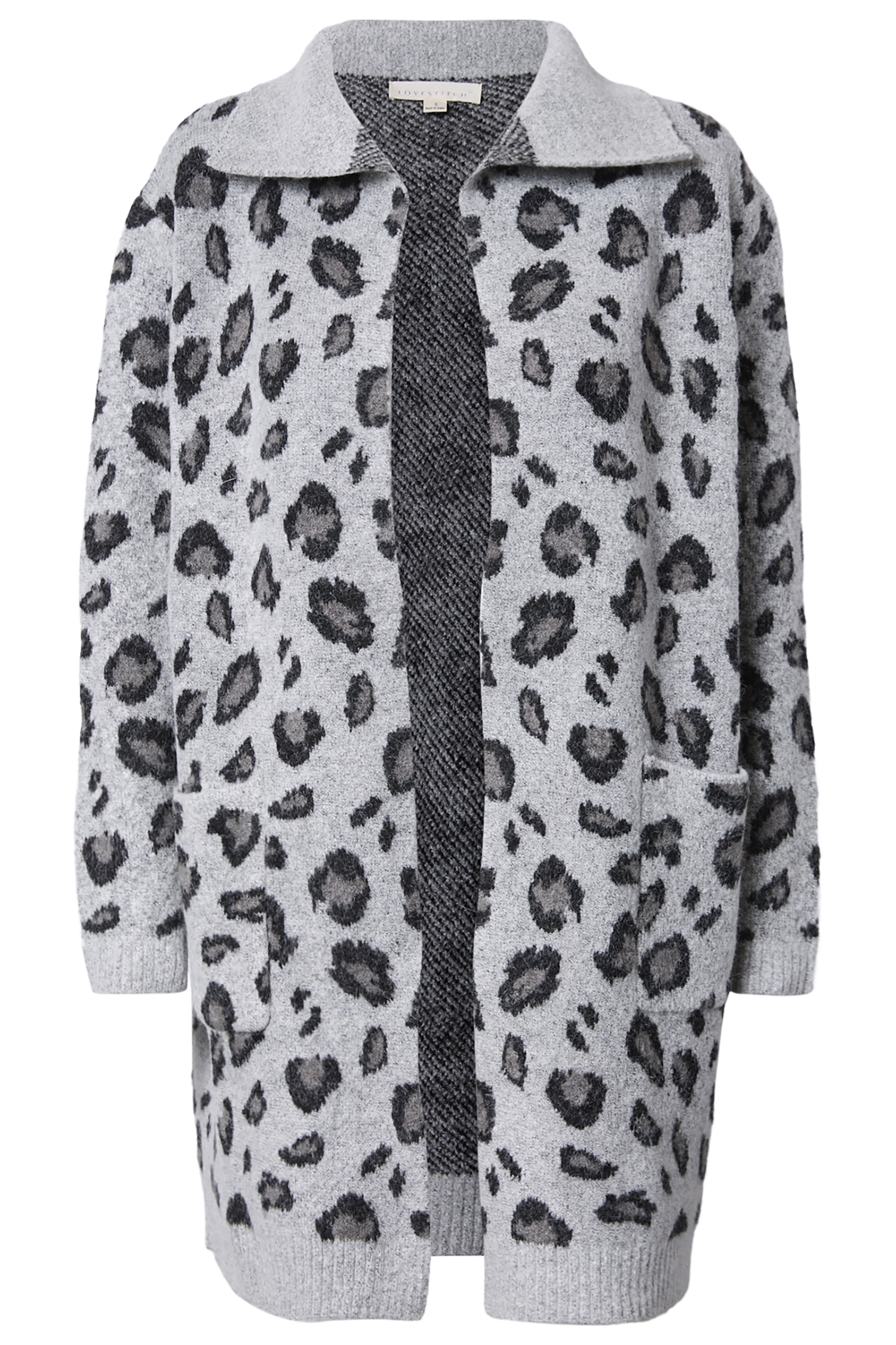 Leopard Print Coatigan