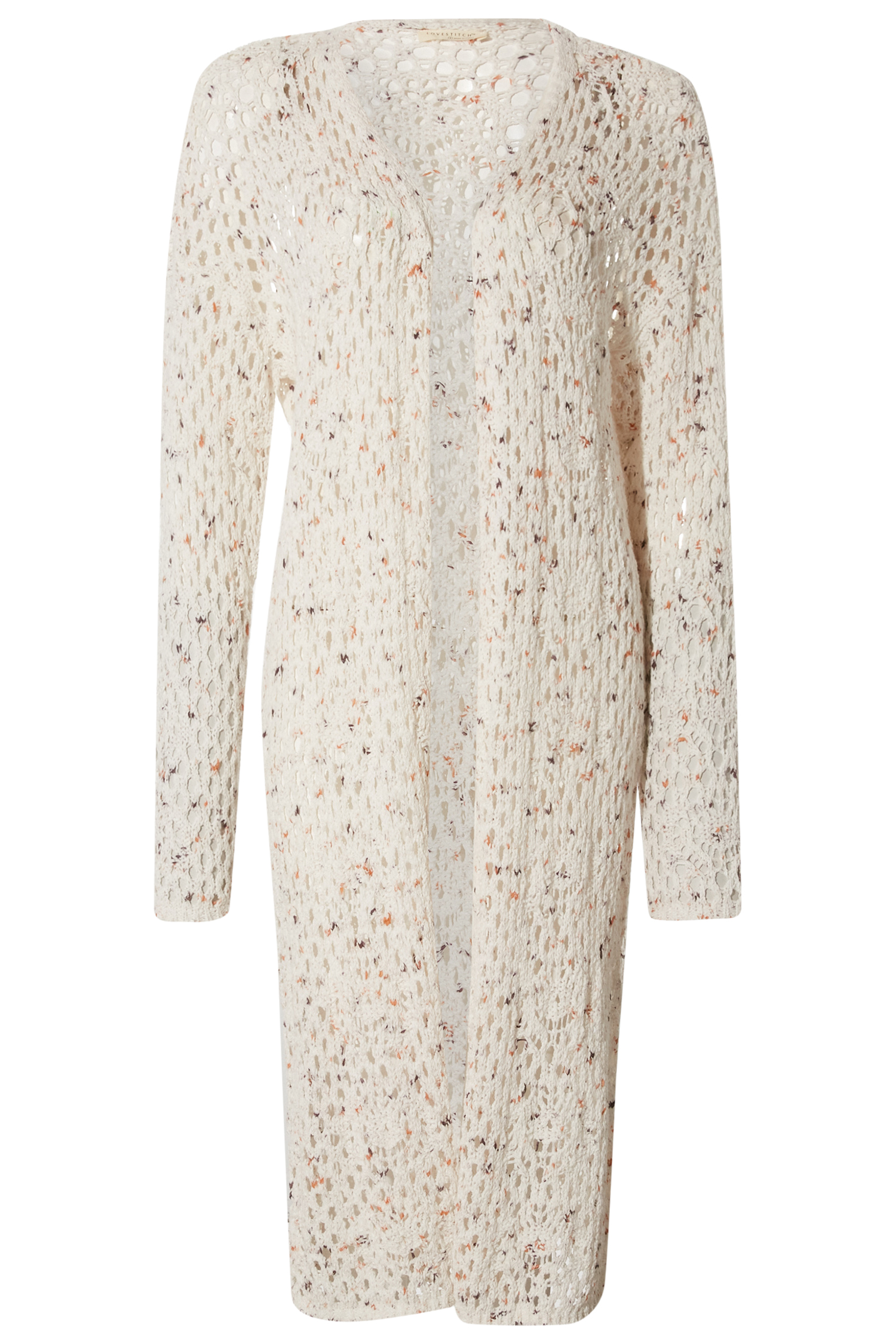 Crochet Longline Cardigan