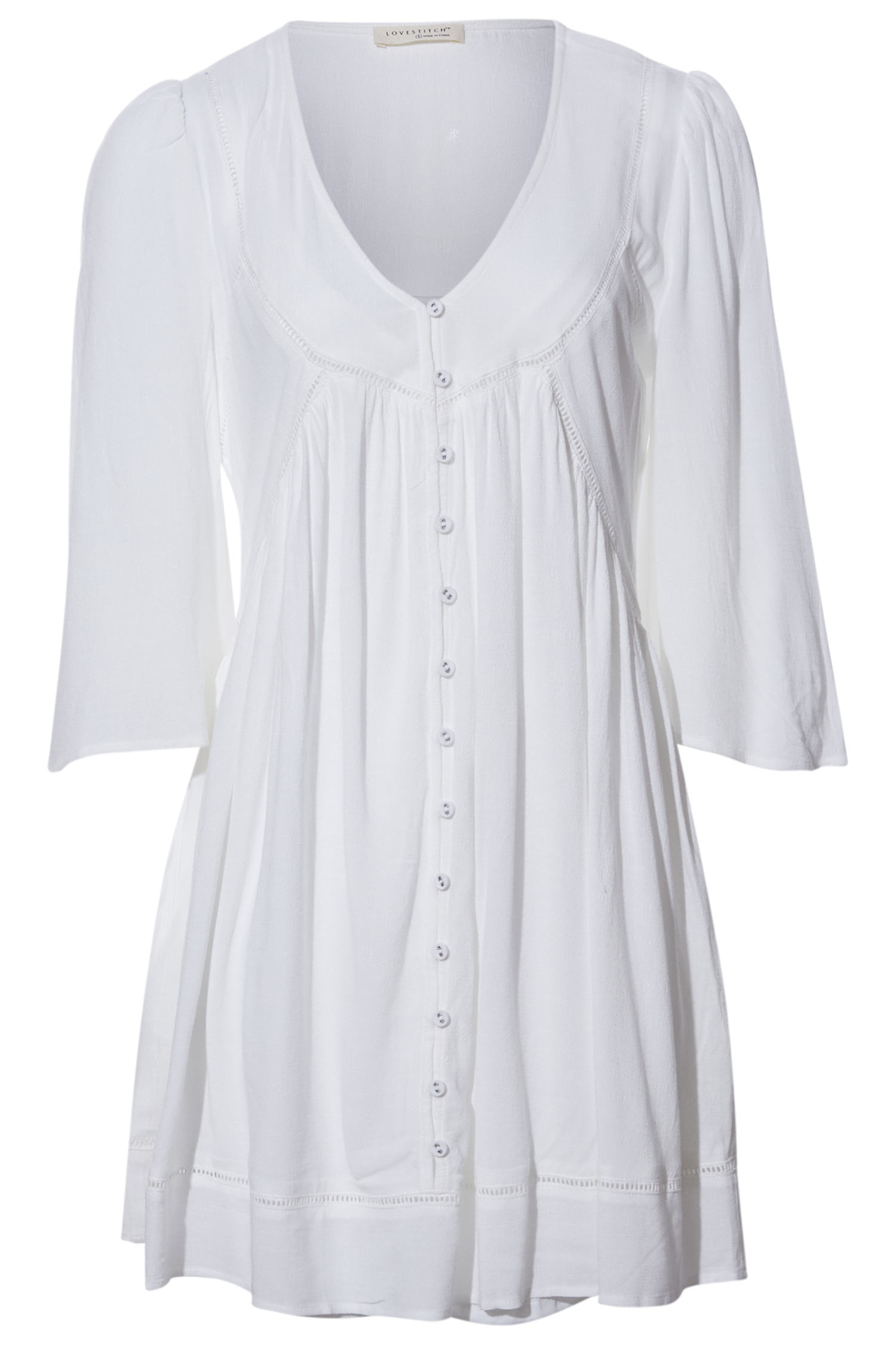 Bell Sleeve Mini Dress