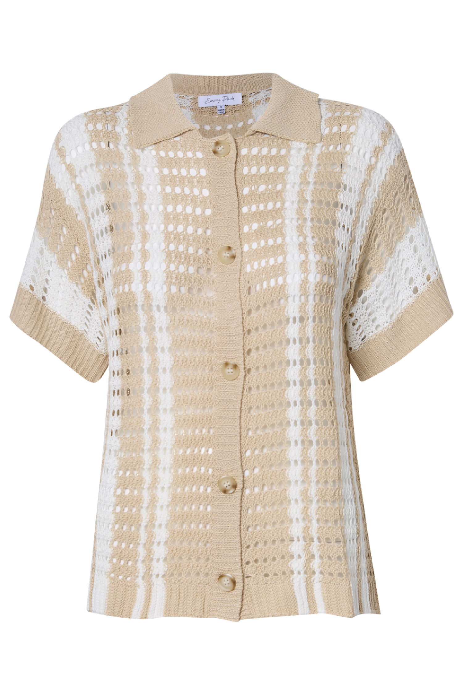 Crochet Short Sleeve Top