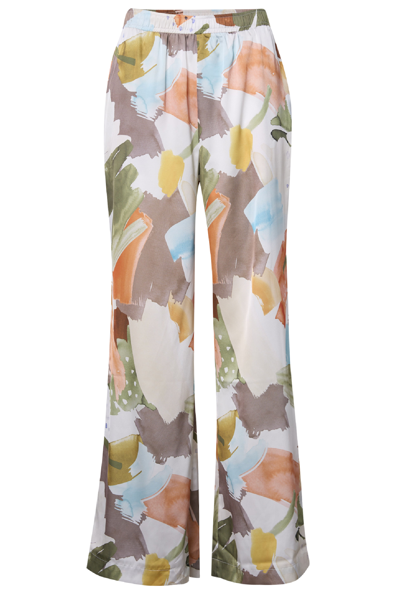 Printed Satin Pant