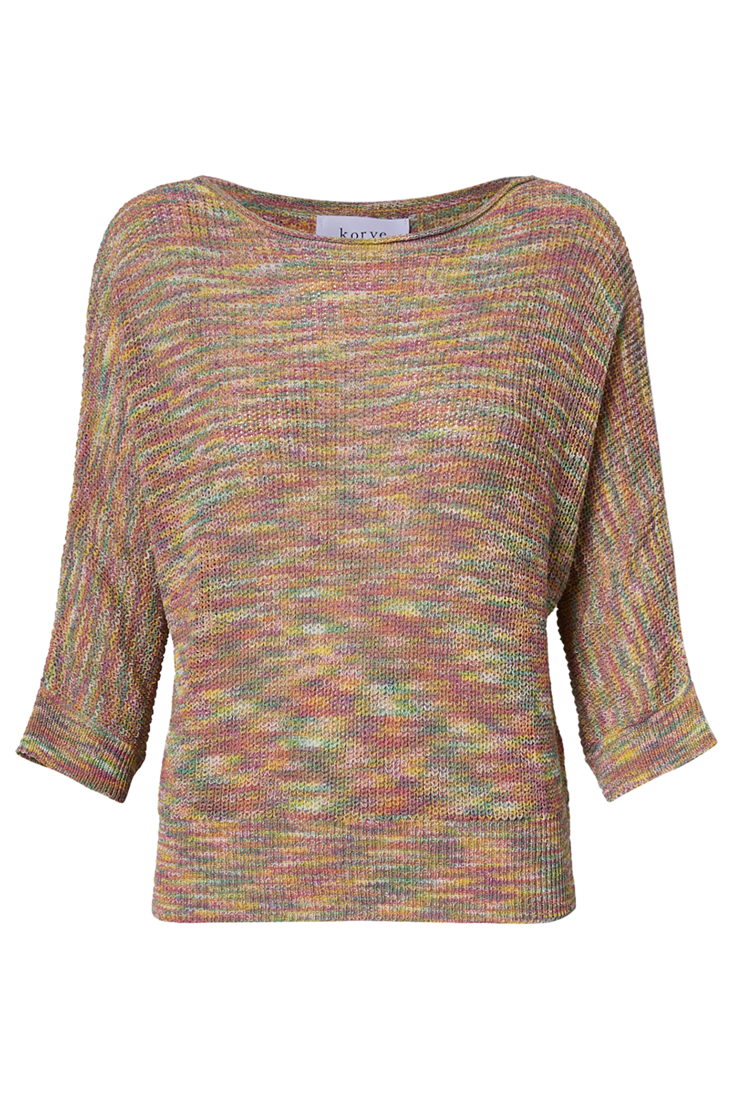Loose Knit Dolman Sleeve Top