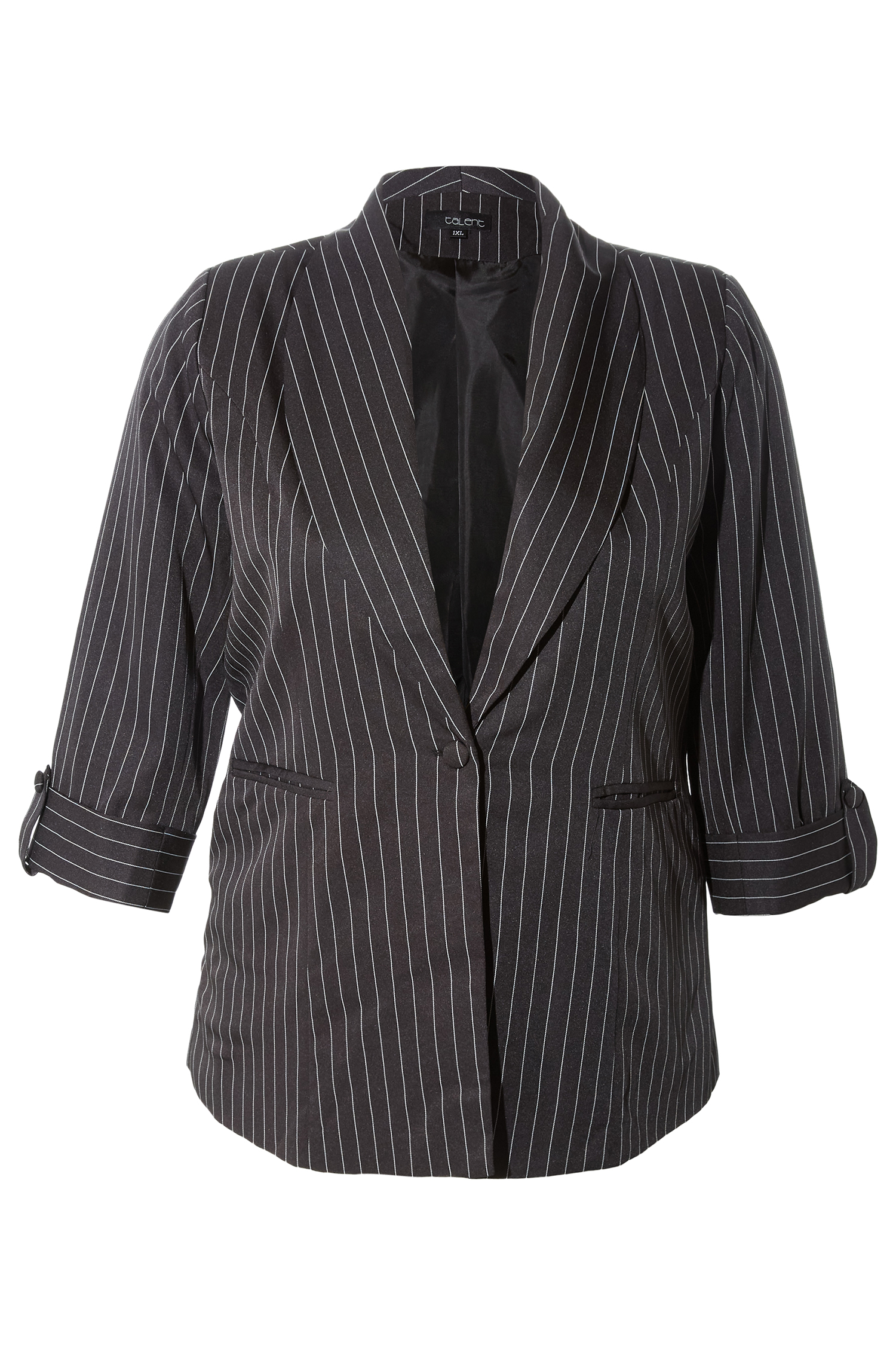 Pinstripe Blazer