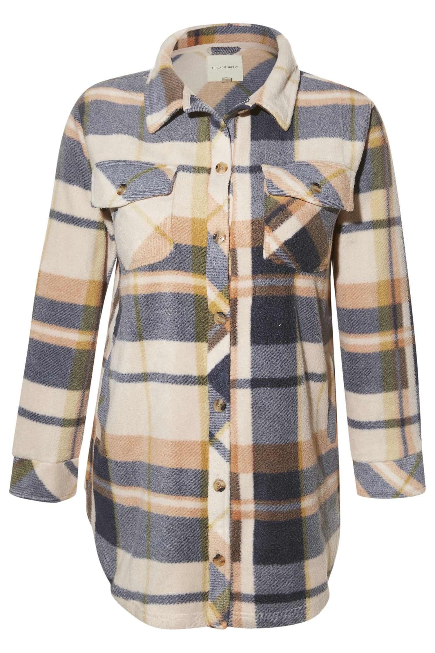 Thread & Supply Fleece Shacket